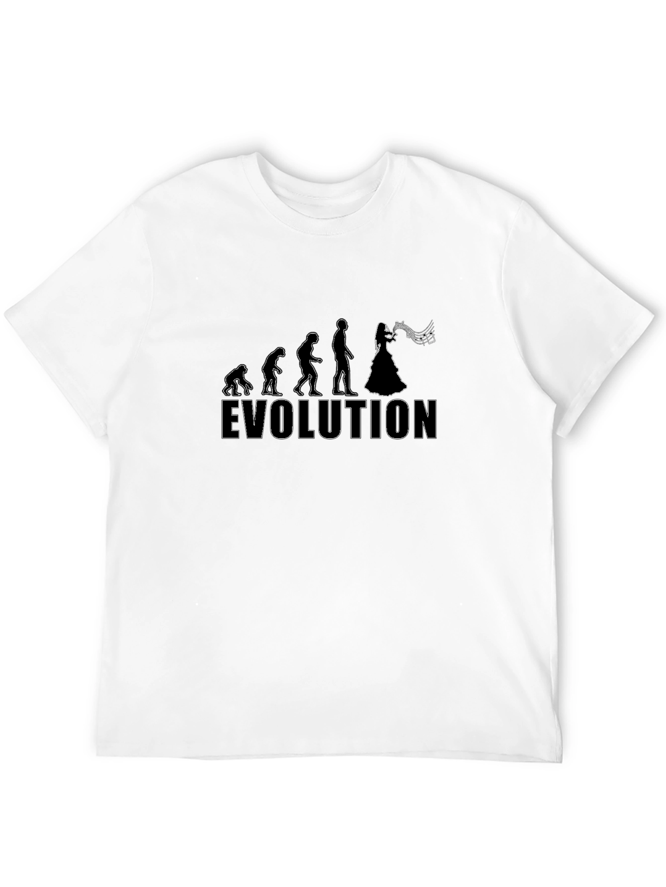 Evolution of Singer Black T-Shirt