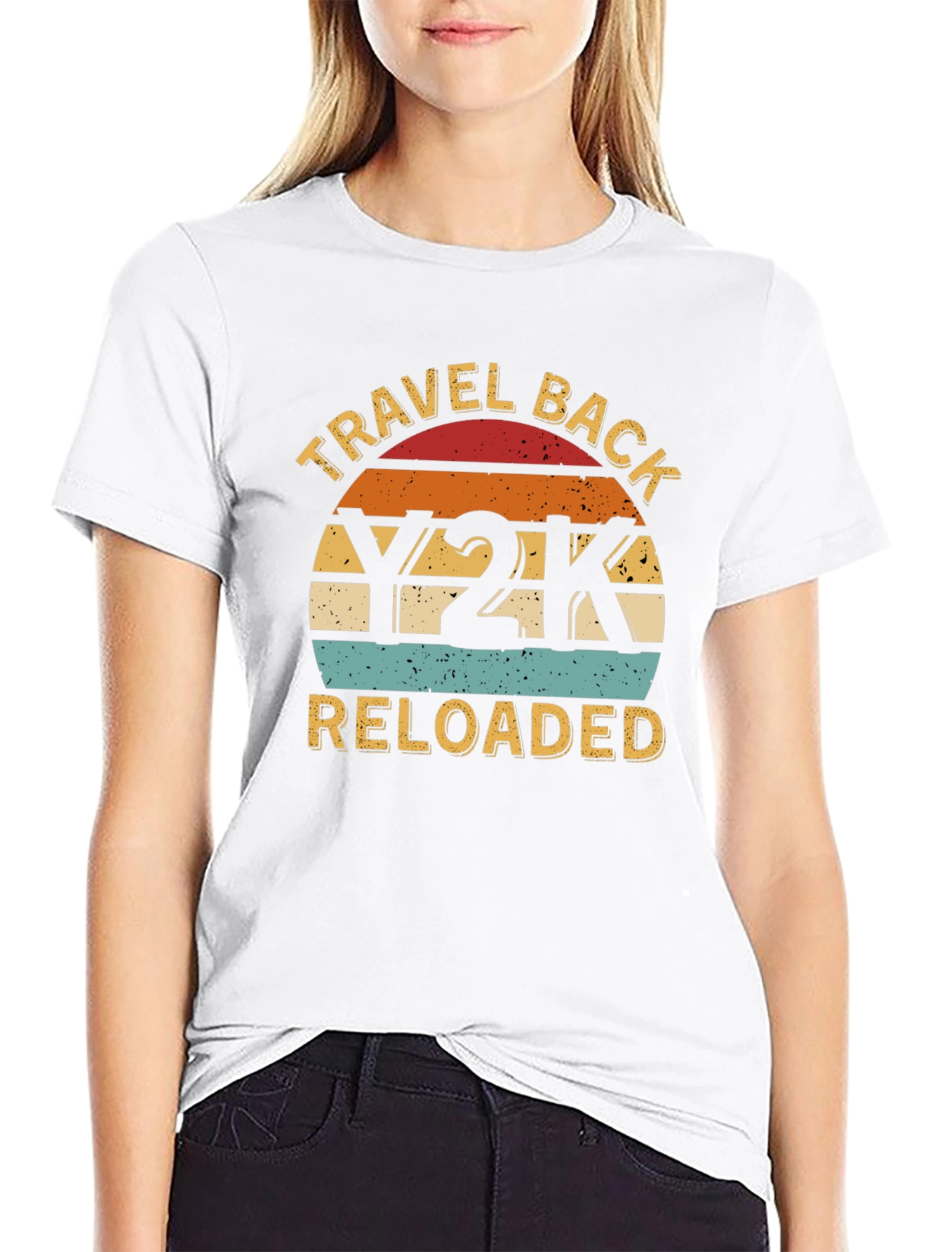 Y2K Reloaded Graphic Tee - Retro Style
