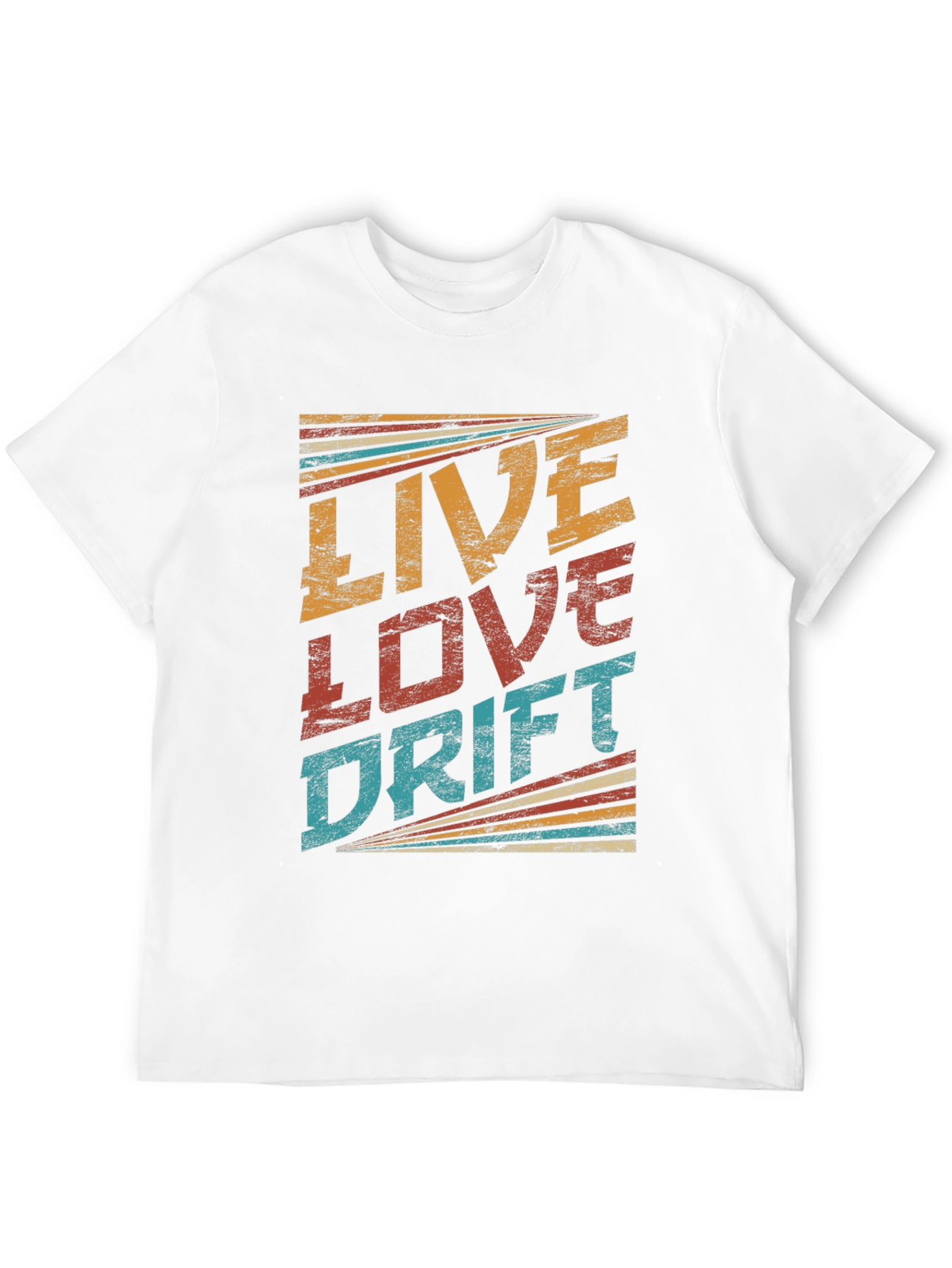 Live Love Drift Retro T-Shirt