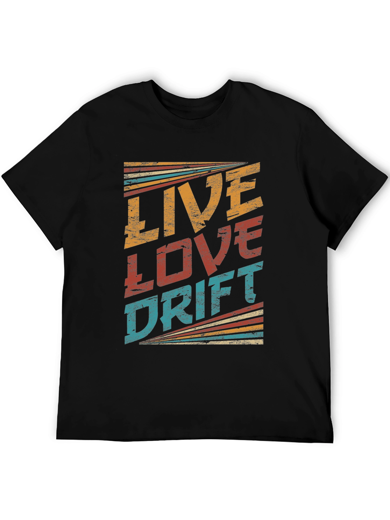 Live Love Drift Retro T-Shirt