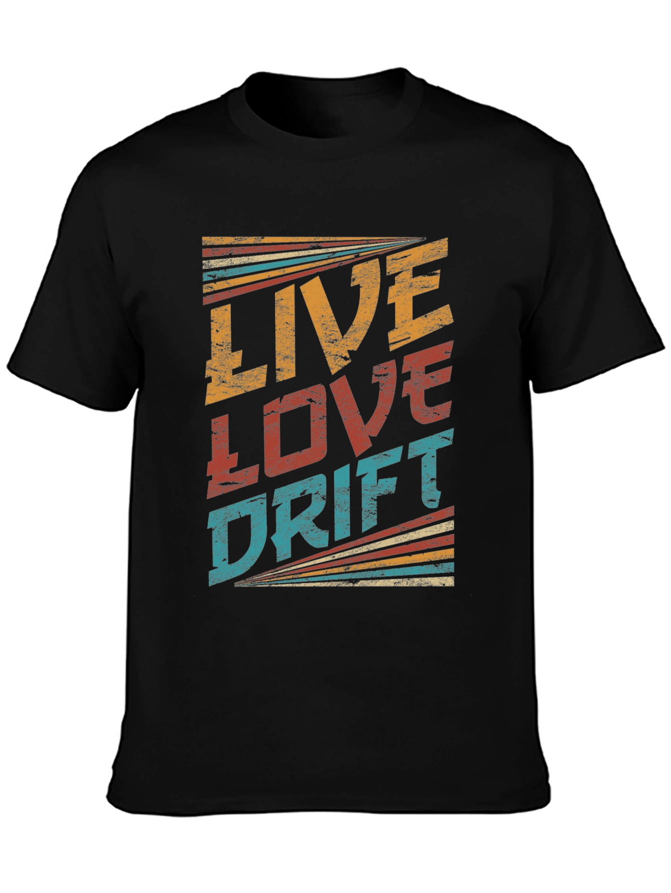 Live Love Drift Retro T-Shirt