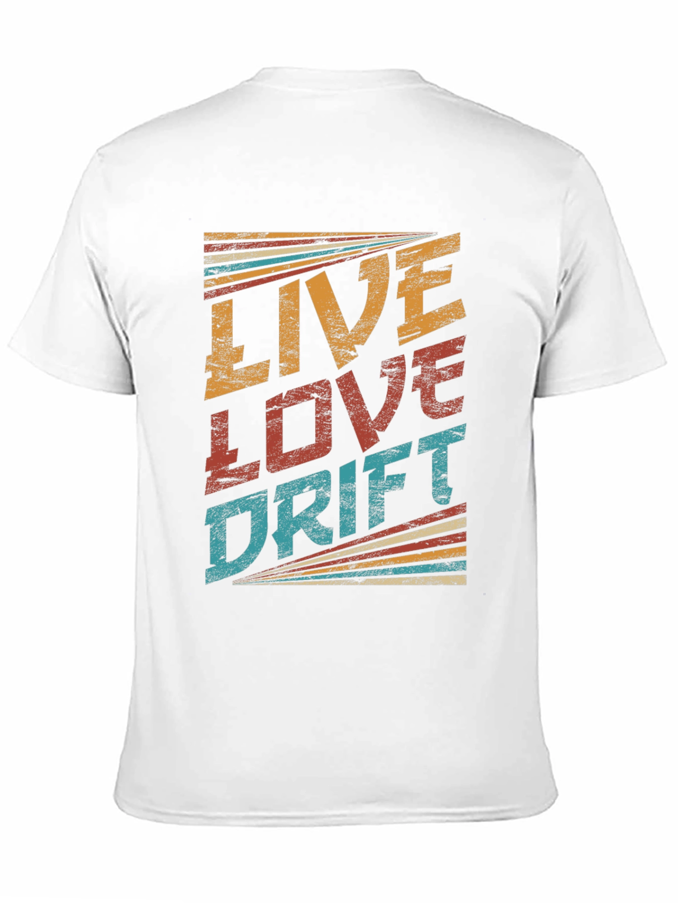 Live Love Drift Retro T-Shirt
