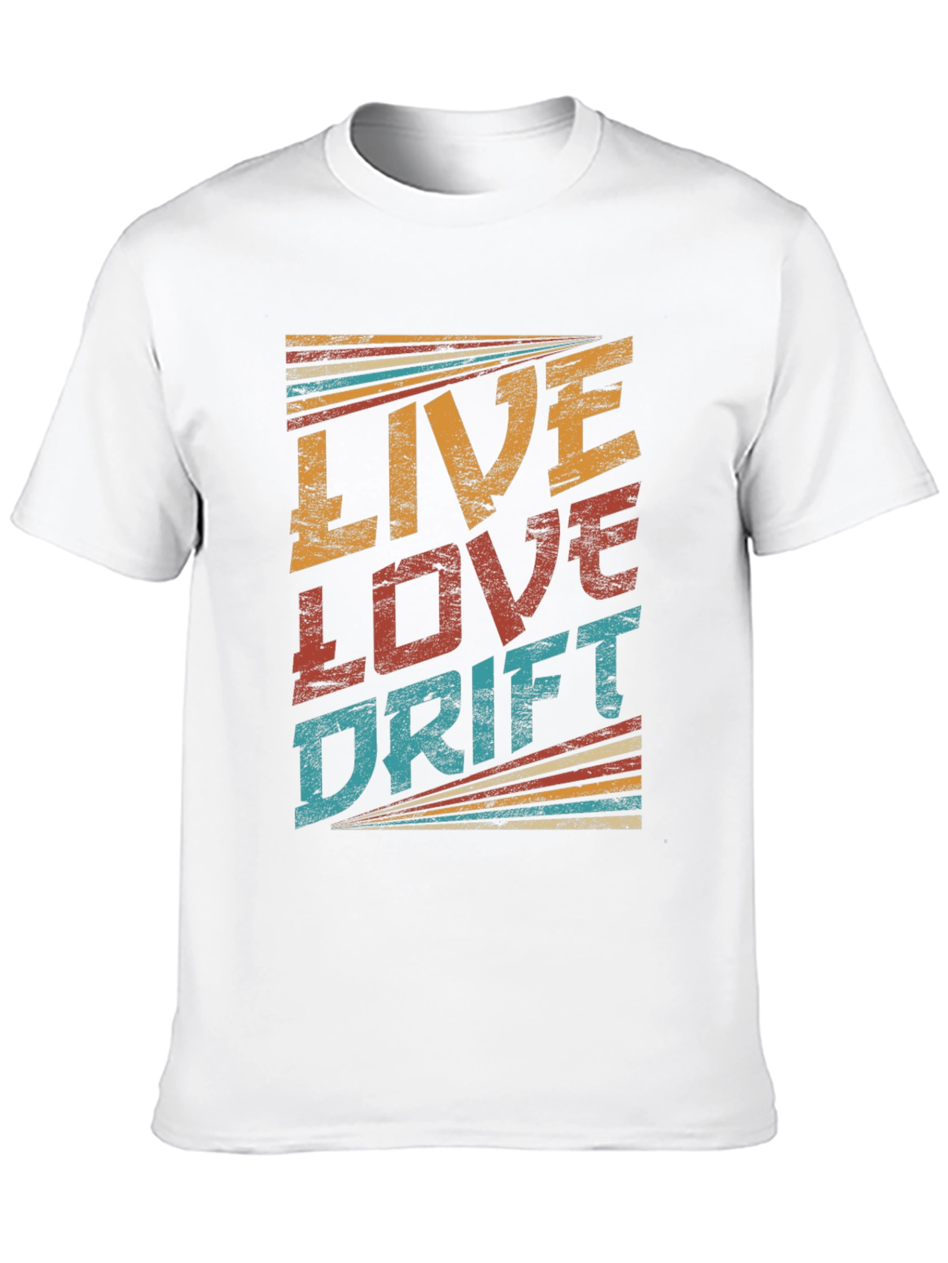 Live Love Drift Retro T-Shirt