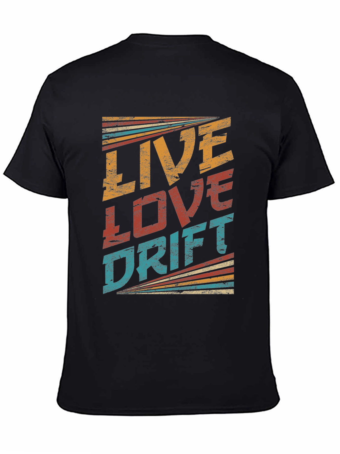 Live Love Drift Retro T-Shirt
