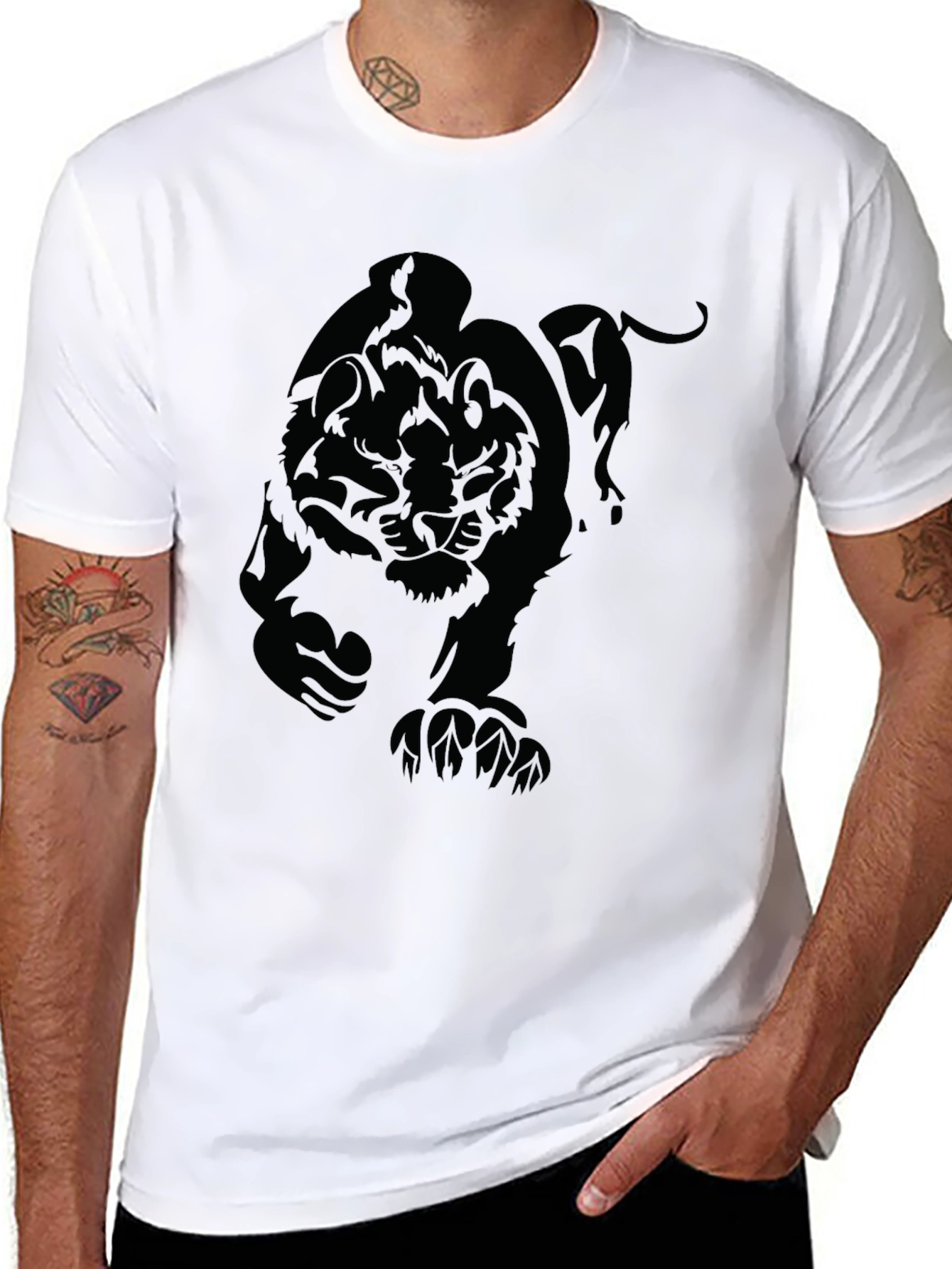 Black Panther Graphic Tee - Mens T-Shirt
