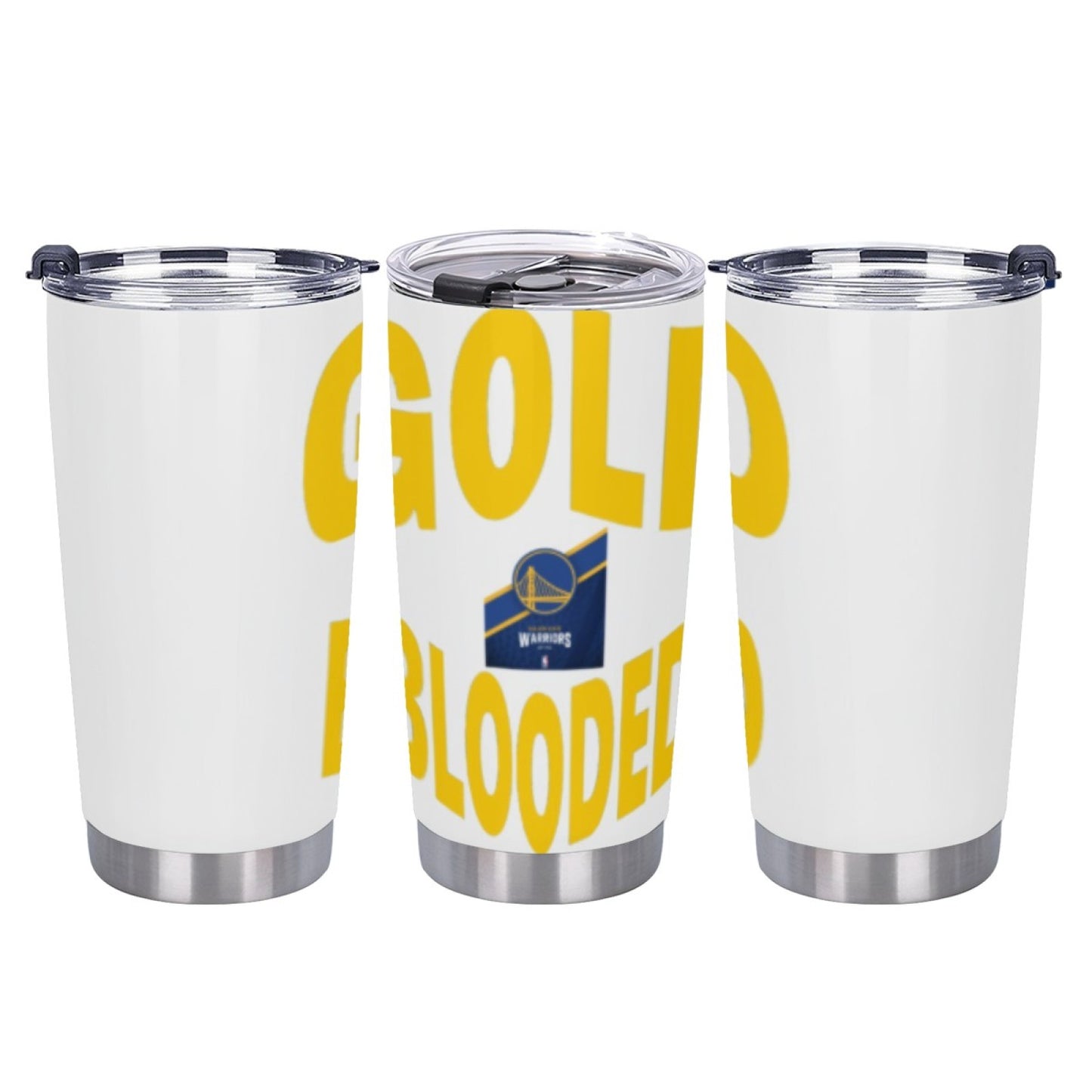 Insulated Stainless Steel Coffee Cup - Leak-Proof Graphic Travel Tumbler
