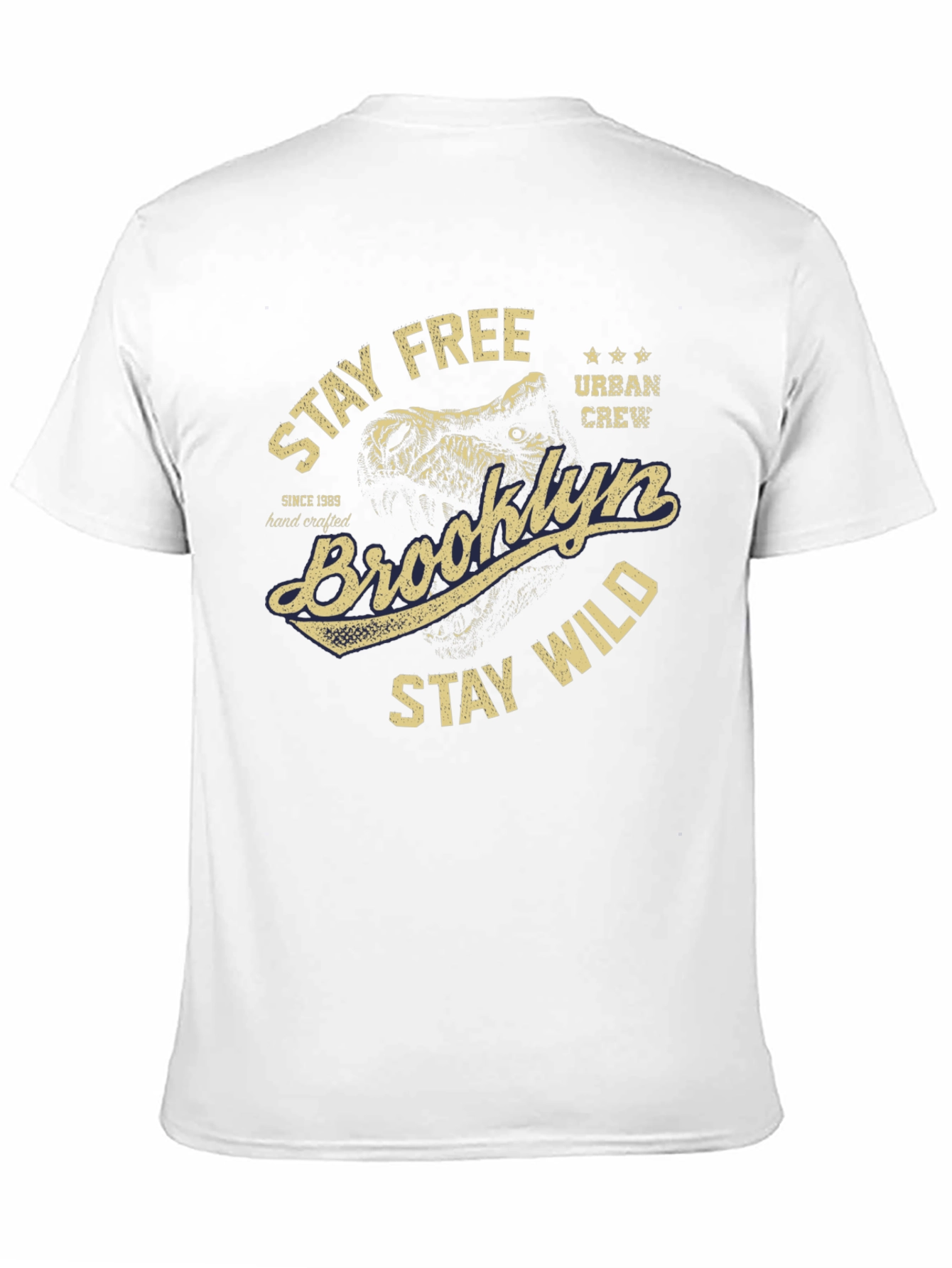 Brooklyn Stay Free Wild Graphic Tee