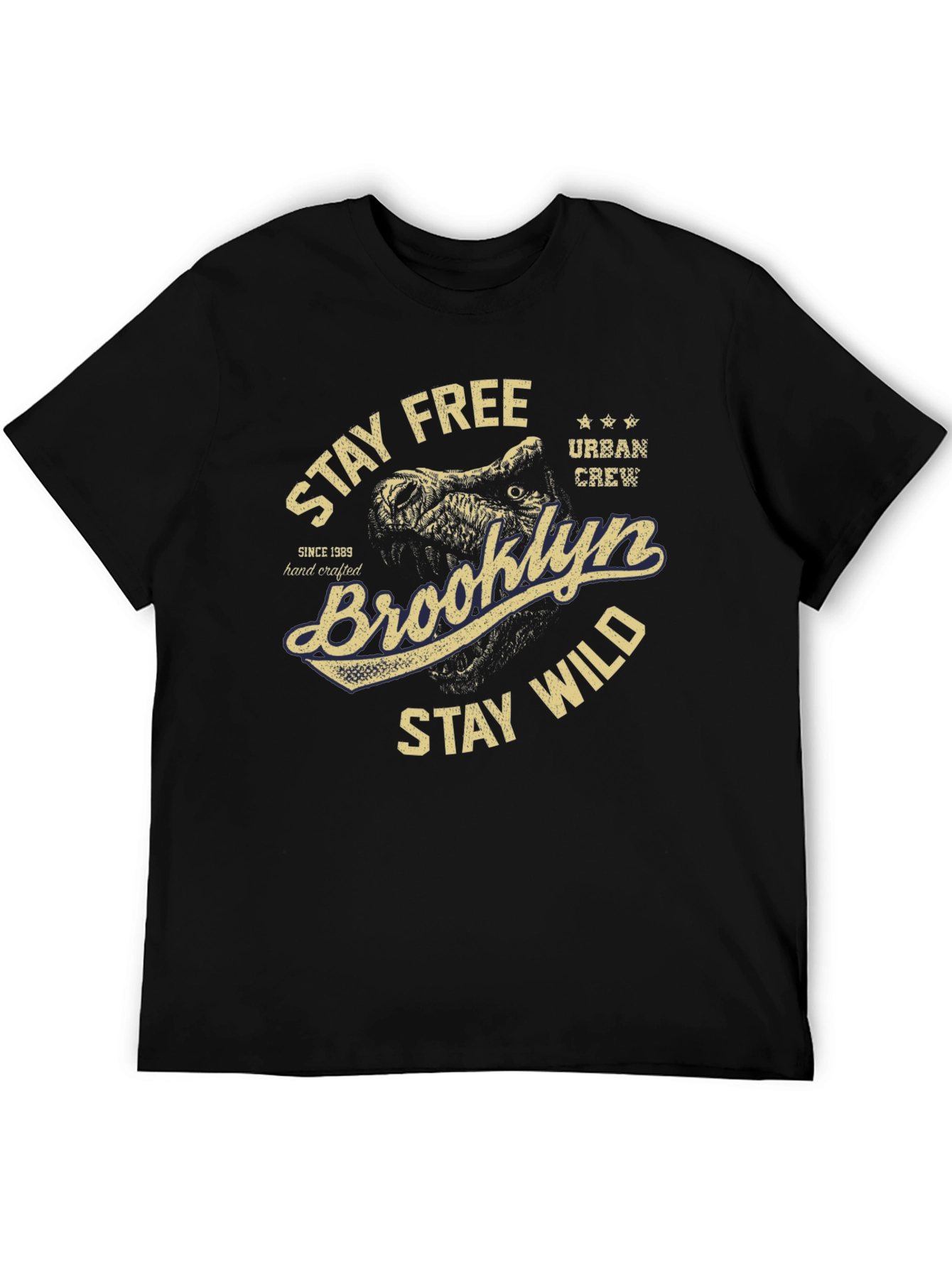 Brooklyn Stay Free Wild Graphic Tee