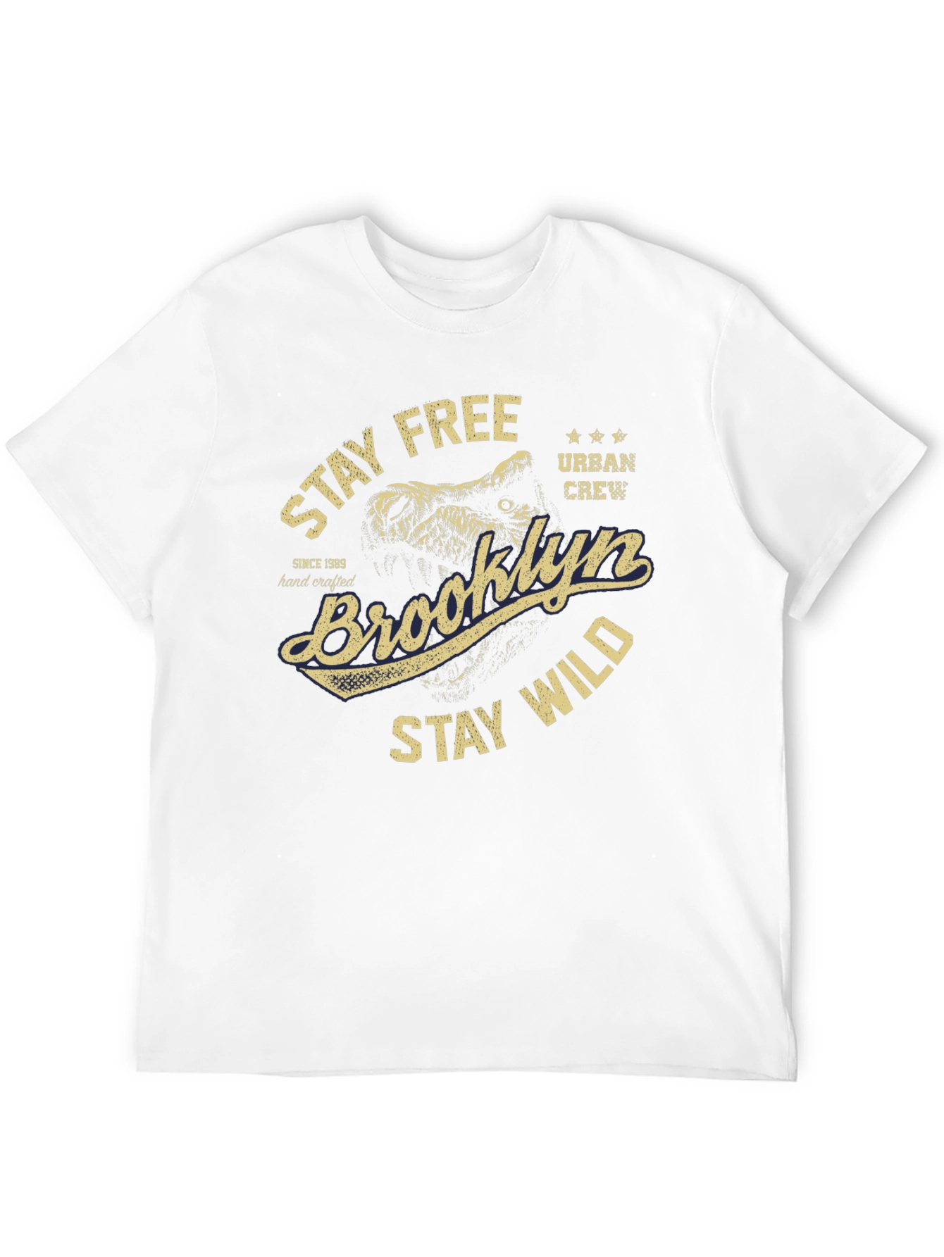 Brooklyn Stay Free Wild Graphic Tee