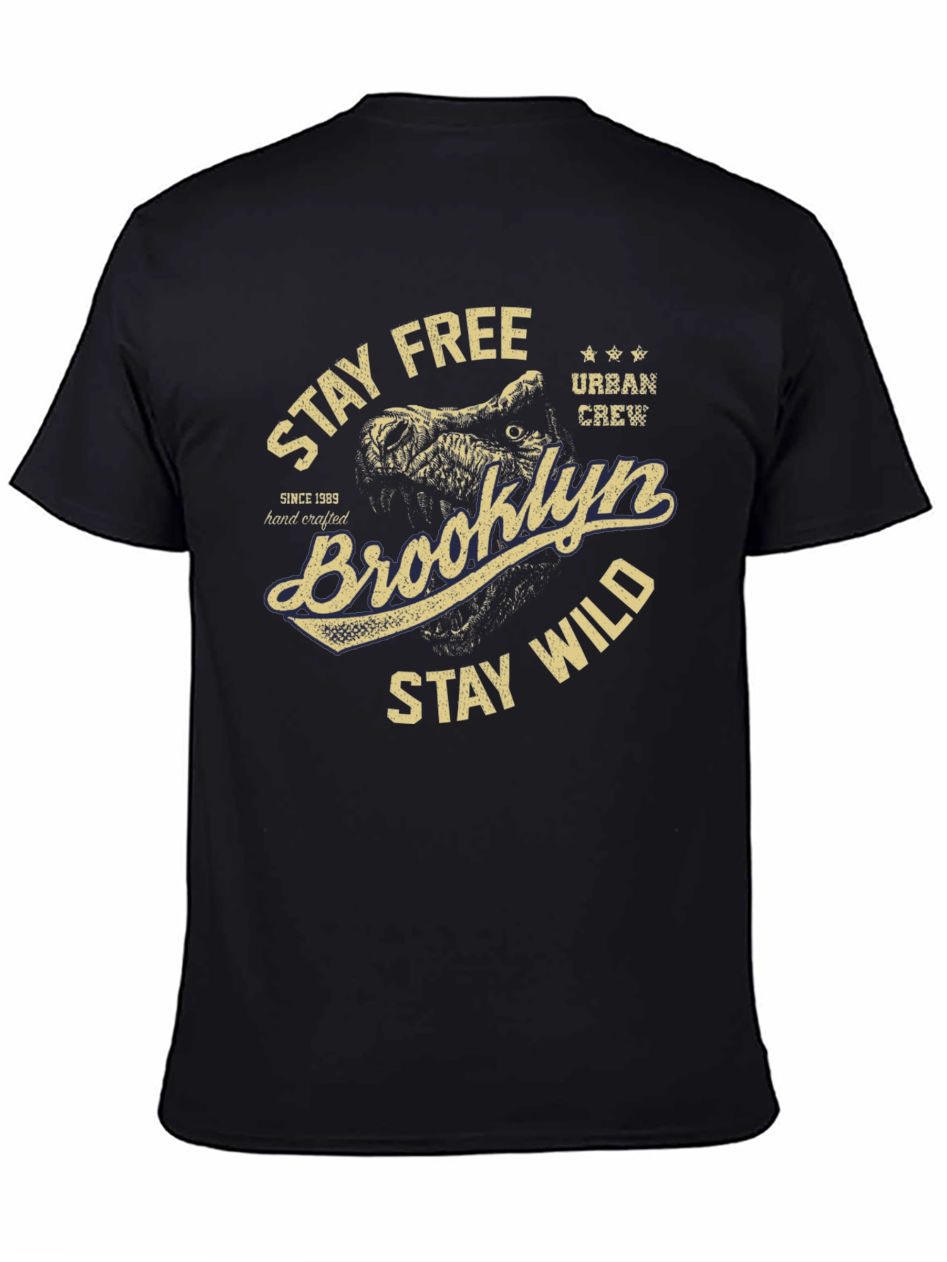 Brooklyn Stay Free Wild Graphic Tee
