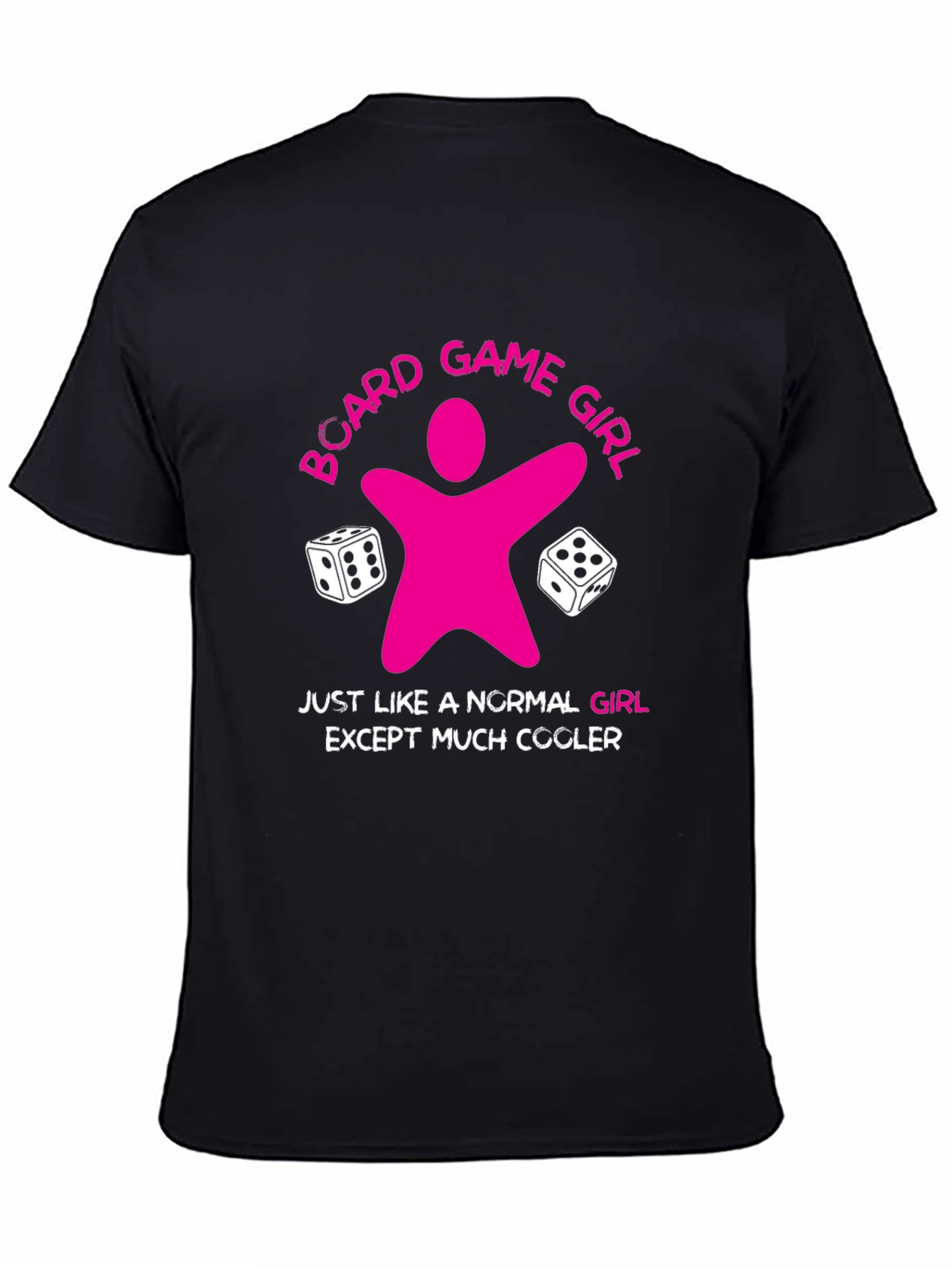 Board Game Girl T-Shirt - Cool Gamer Tee