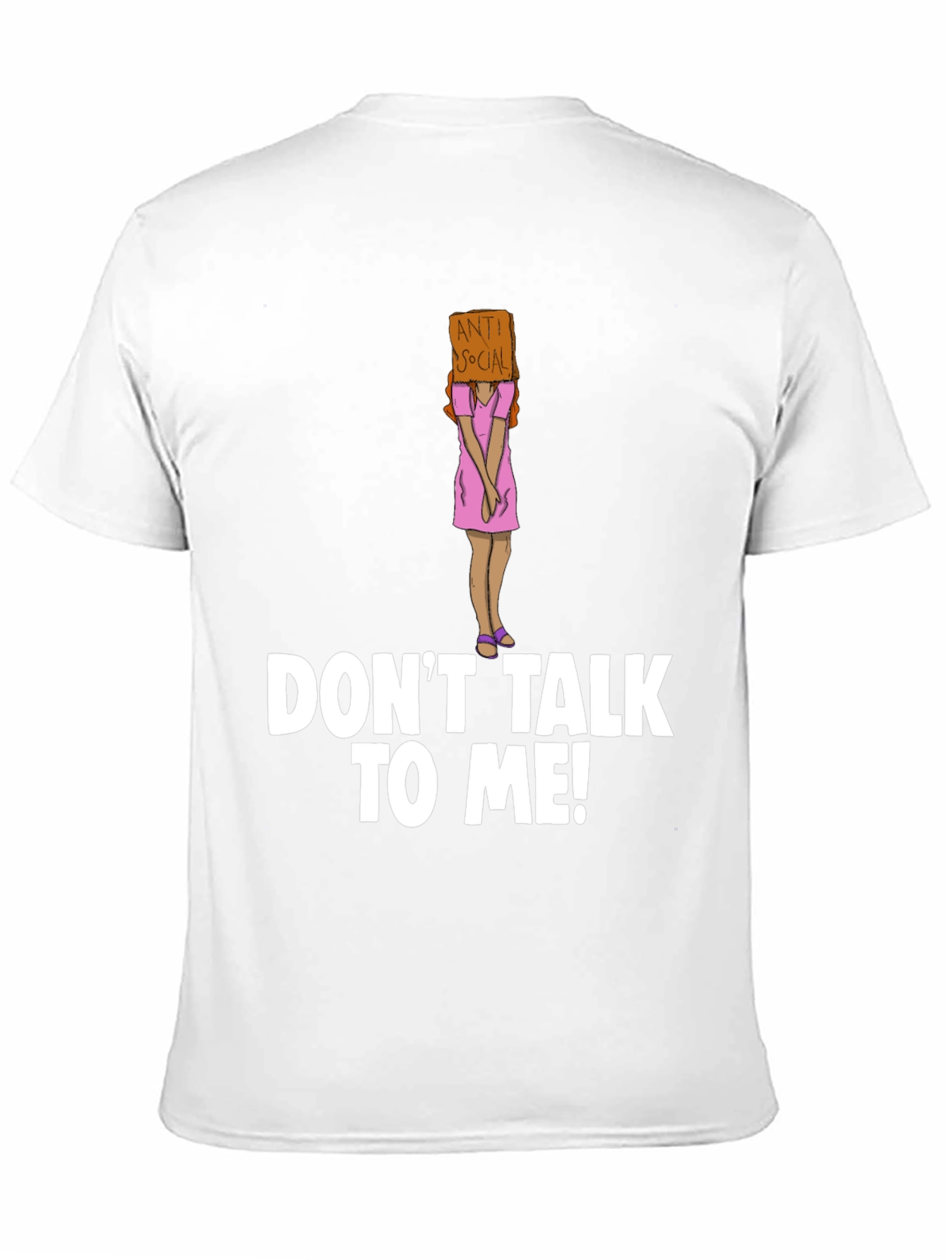 Anti-Social T-Shirt - Dont Talk To Me! Novelty Tee