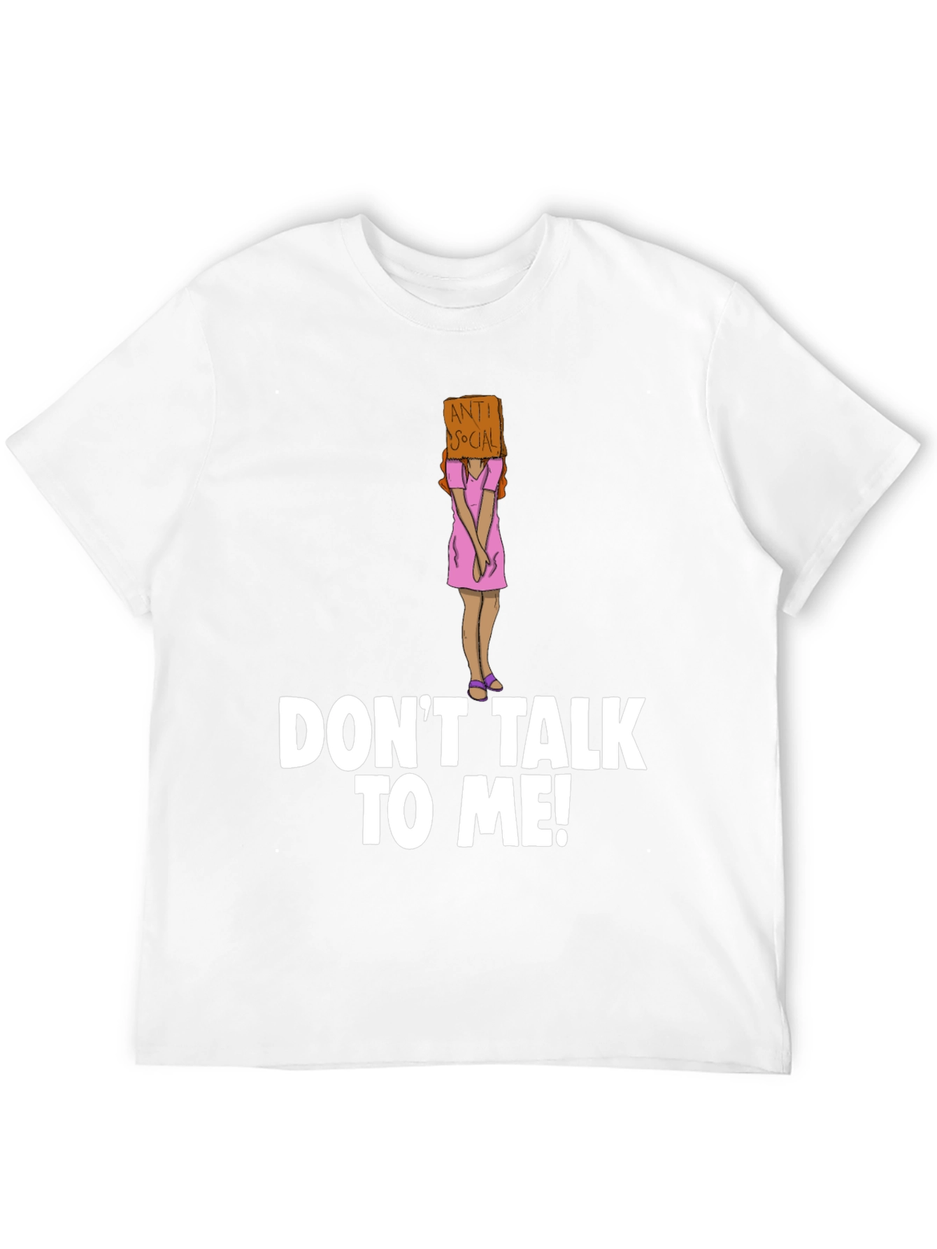 Anti-Social T-Shirt - Dont Talk To Me! Novelty Tee