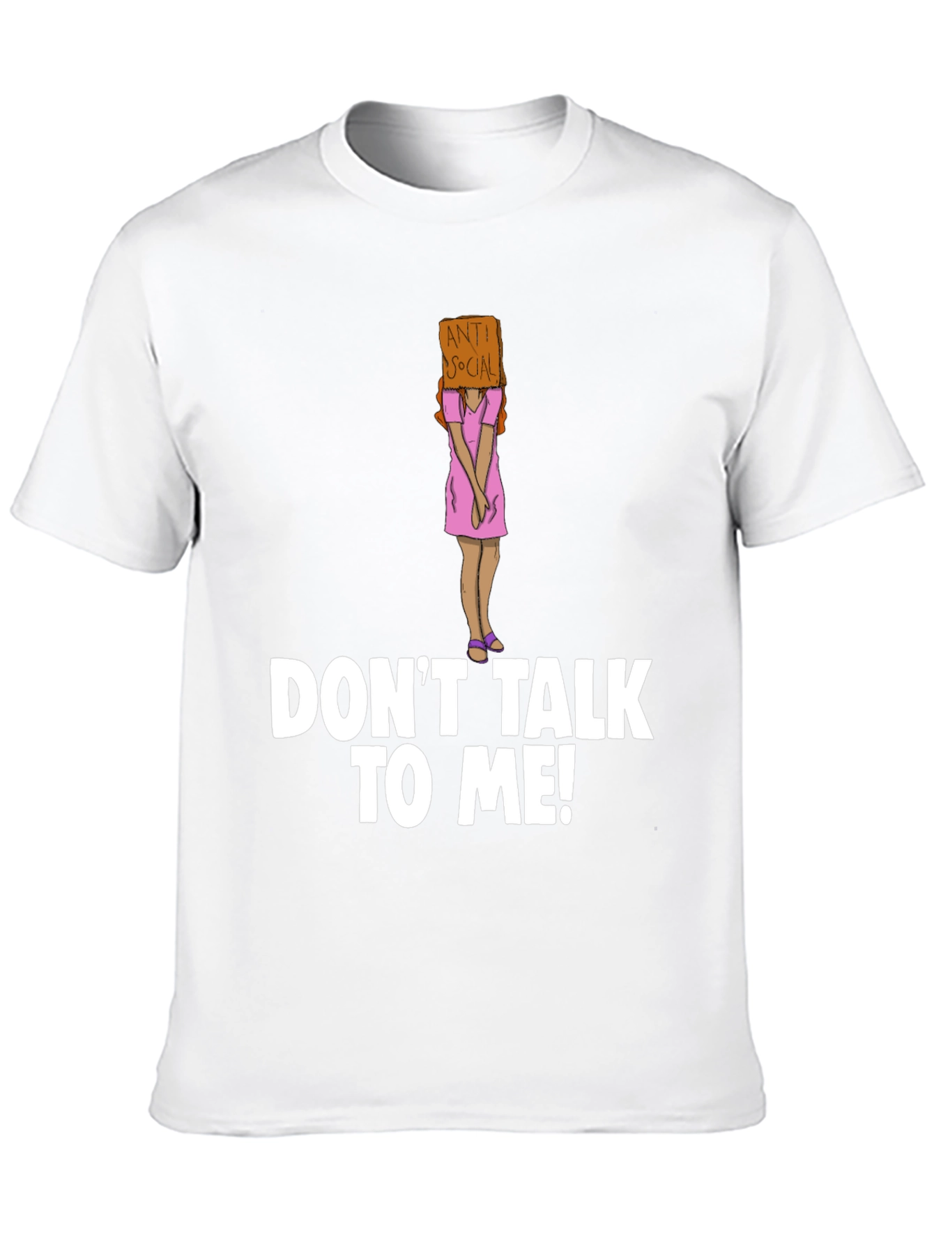 Anti-Social T-Shirt - Dont Talk To Me! Novelty Tee