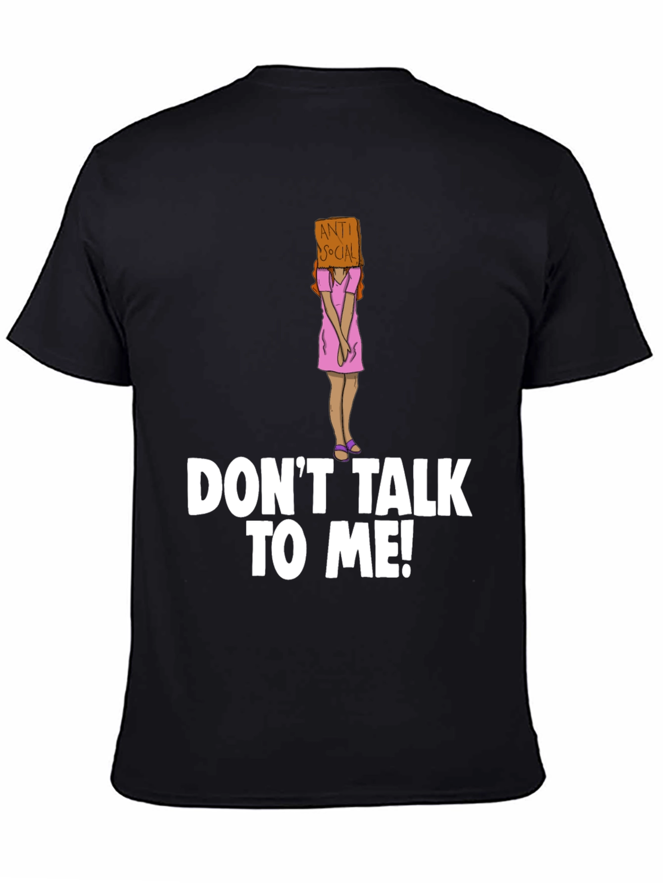 Anti-Social T-Shirt - Dont Talk To Me! Novelty Tee