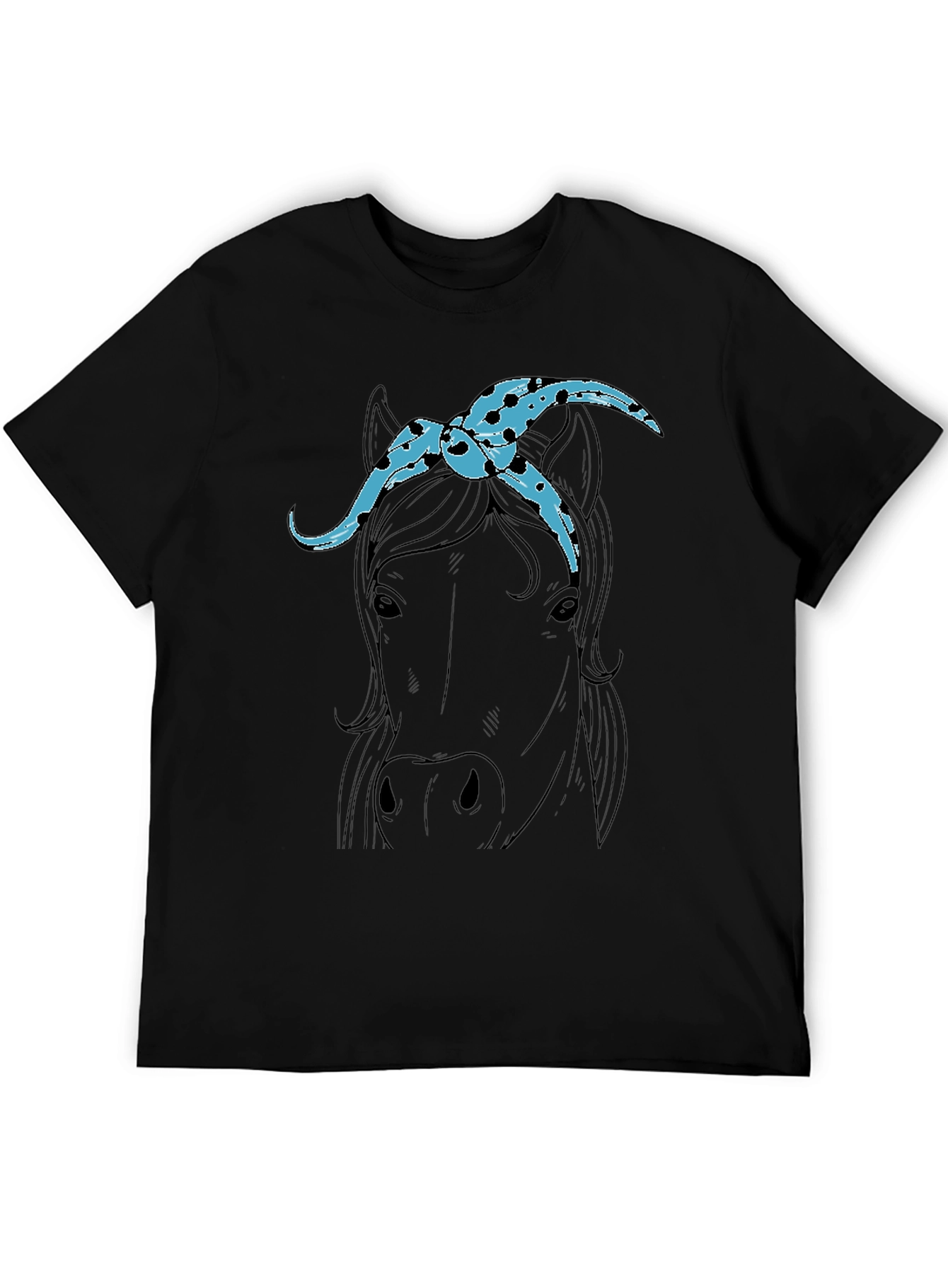 Horse with Bandana Graphic Tee