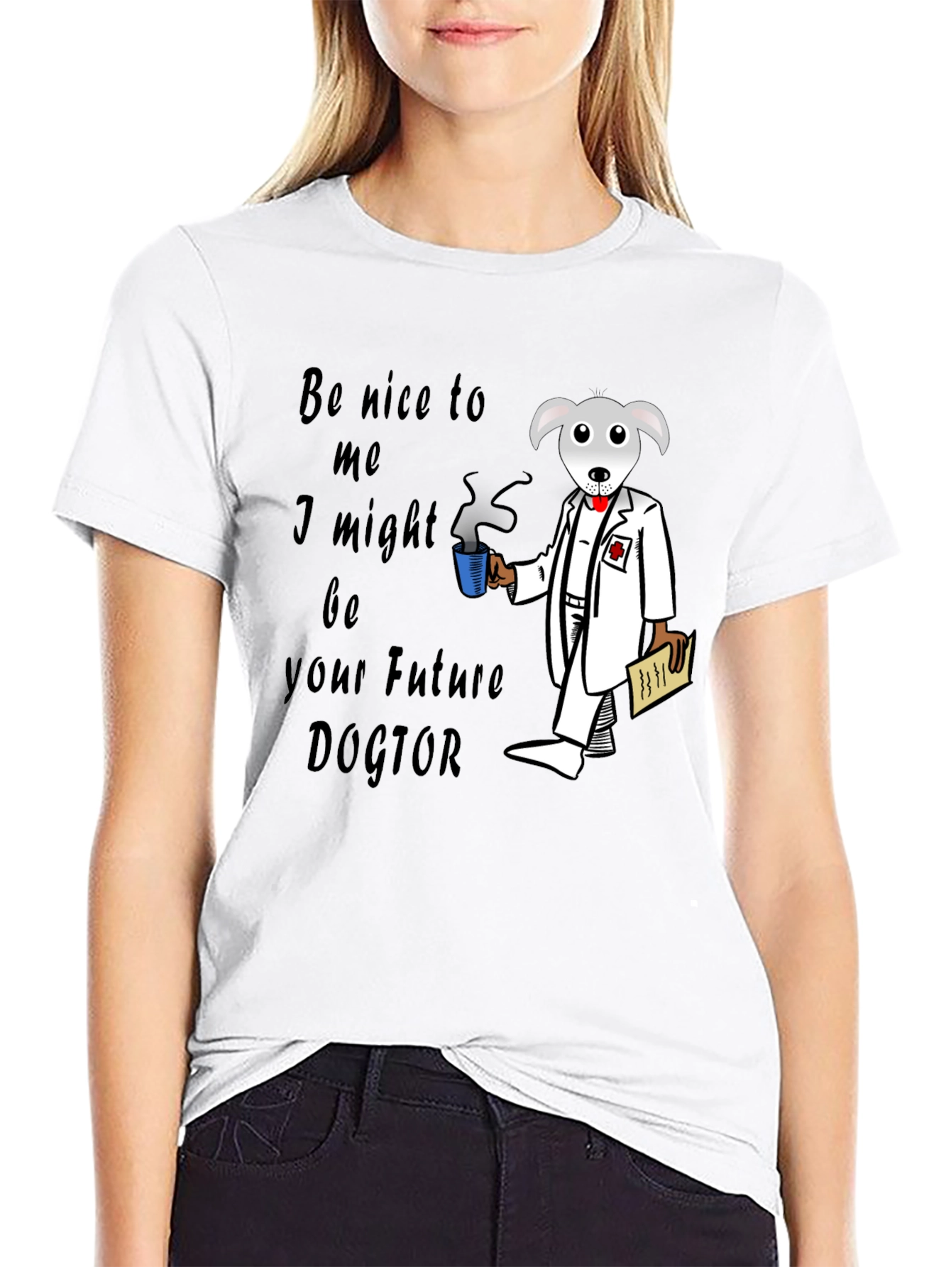 Future Doctor Dog T-Shirt