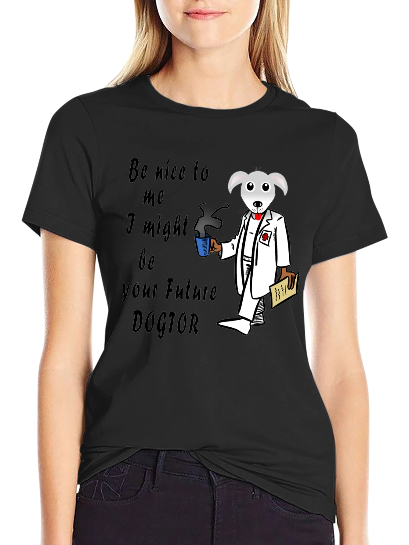 Future Doctor Dog T-Shirt