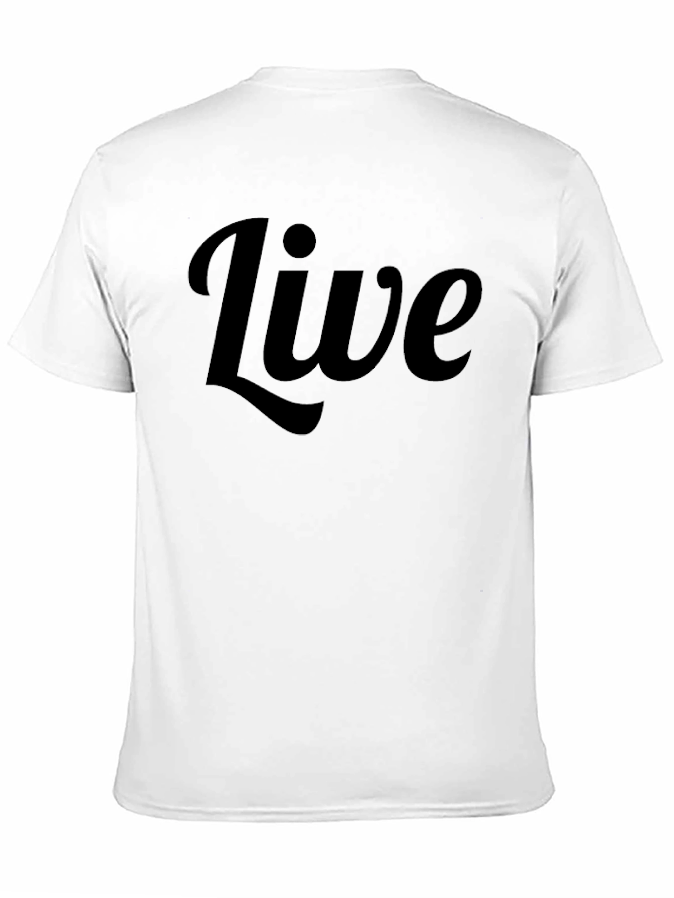 Live Graphic Black T-Shirt