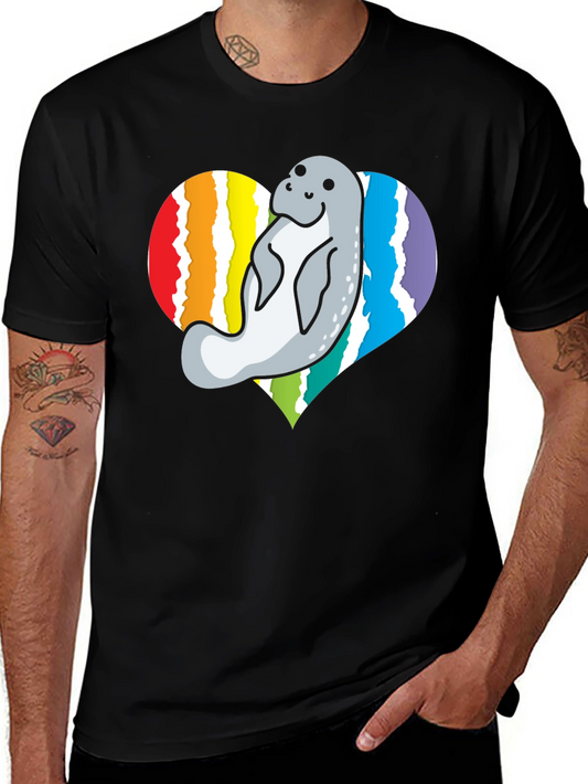 Manatee Heart Pride T-Shirt