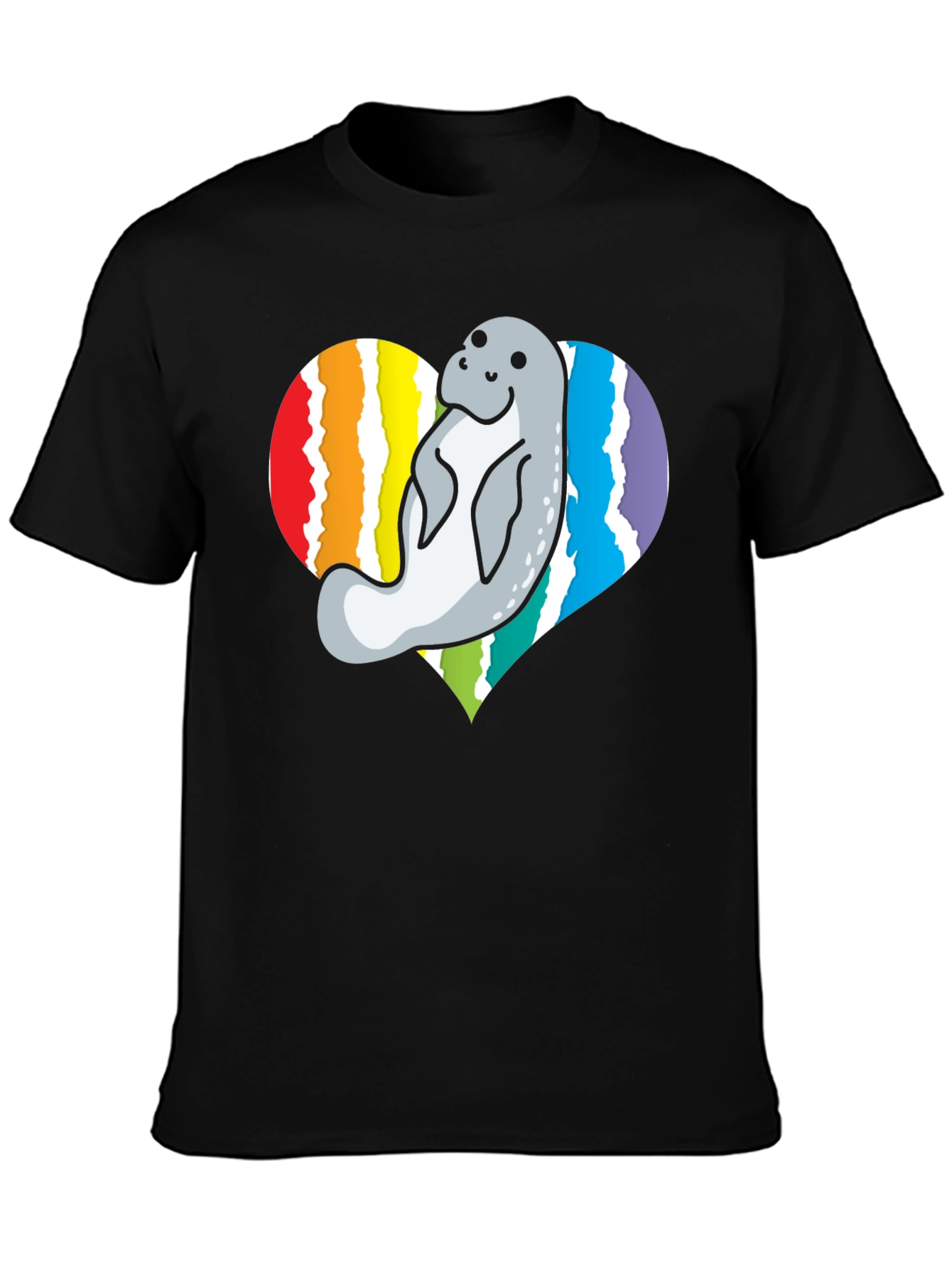 Manatee Heart Pride T-Shirt