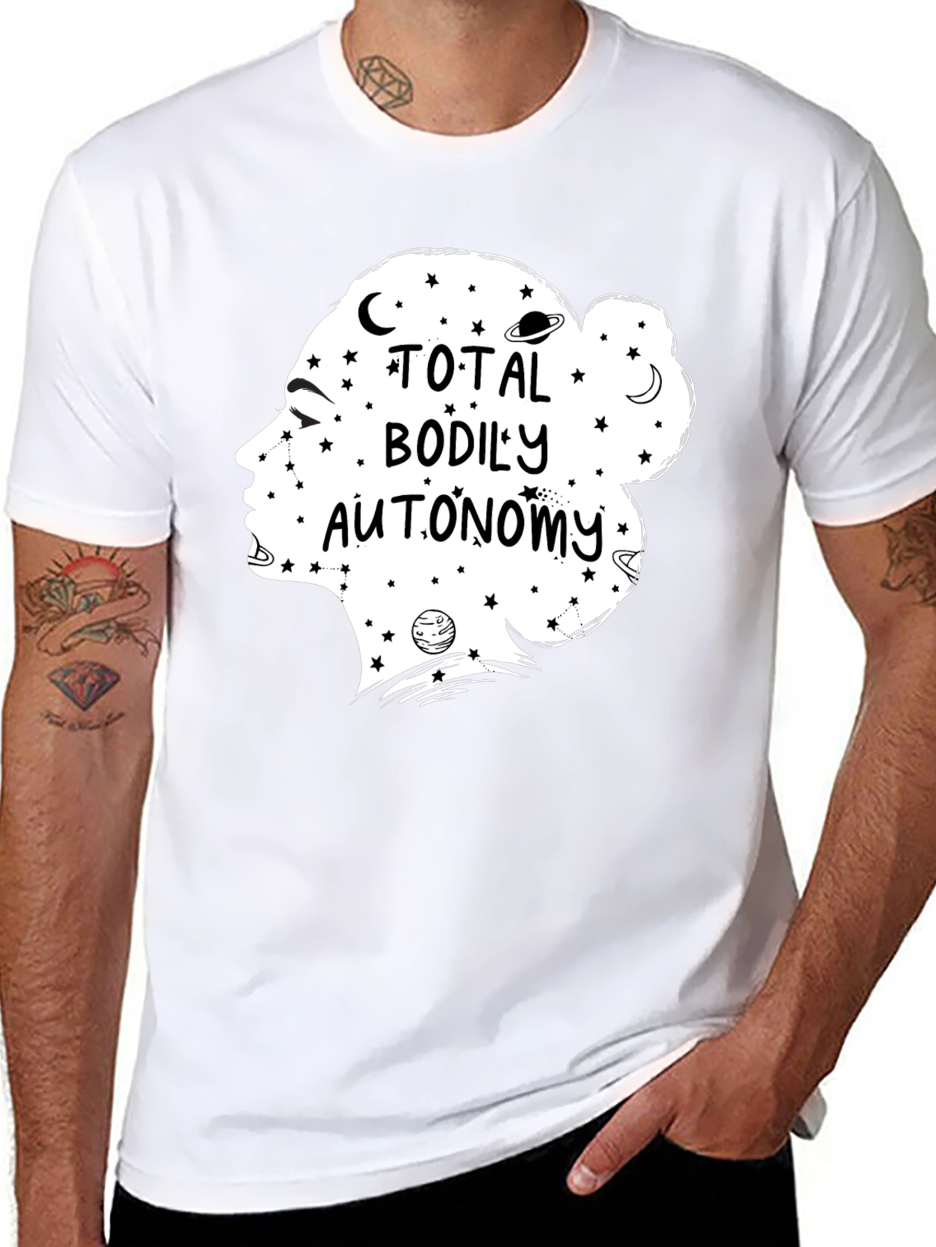 Total Bodily Autonomy Tee - Feminist Rights T-Shirt
