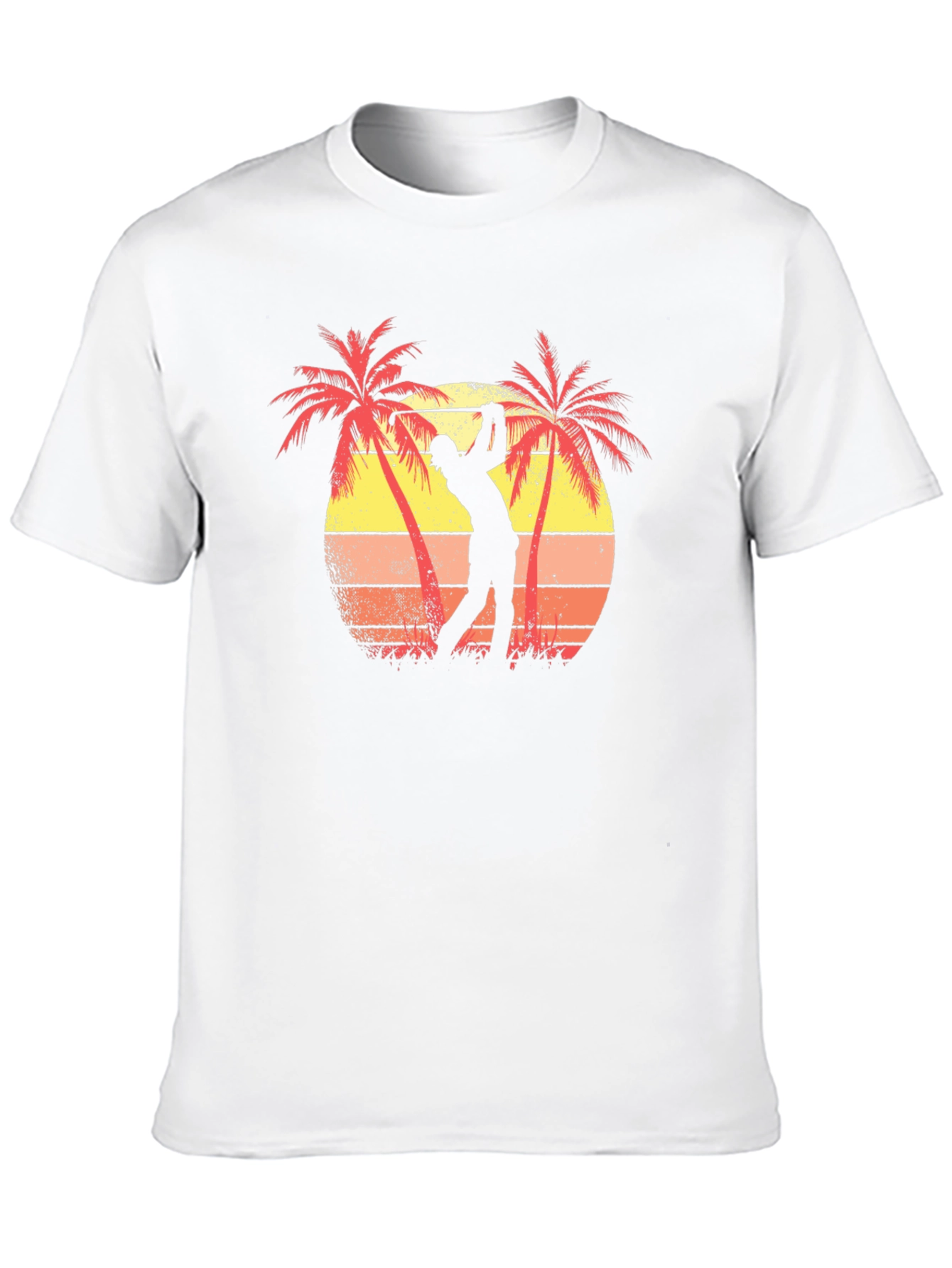 Golf Sunset Graphic T-Shirt