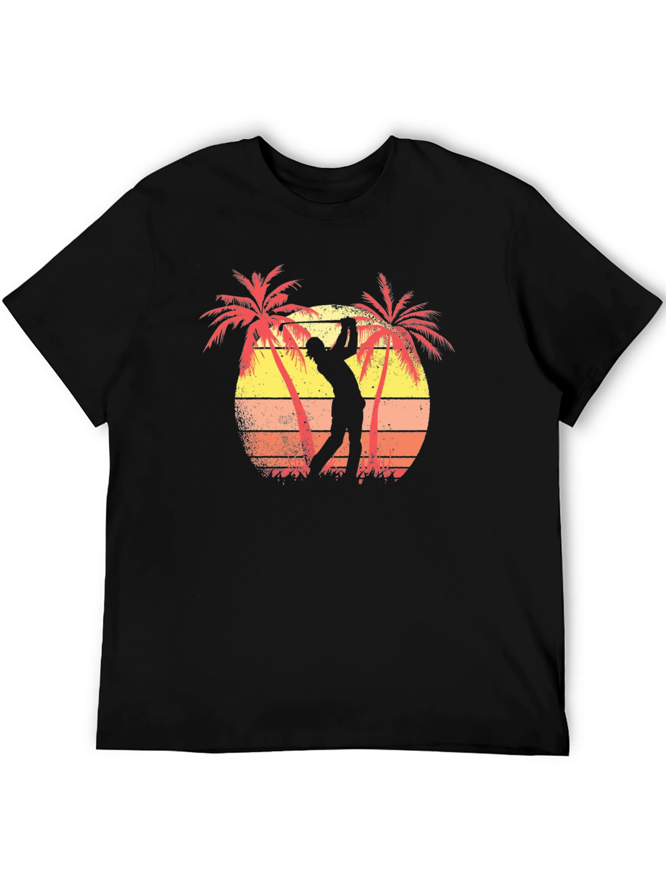 Golf Sunset Graphic T-Shirt
