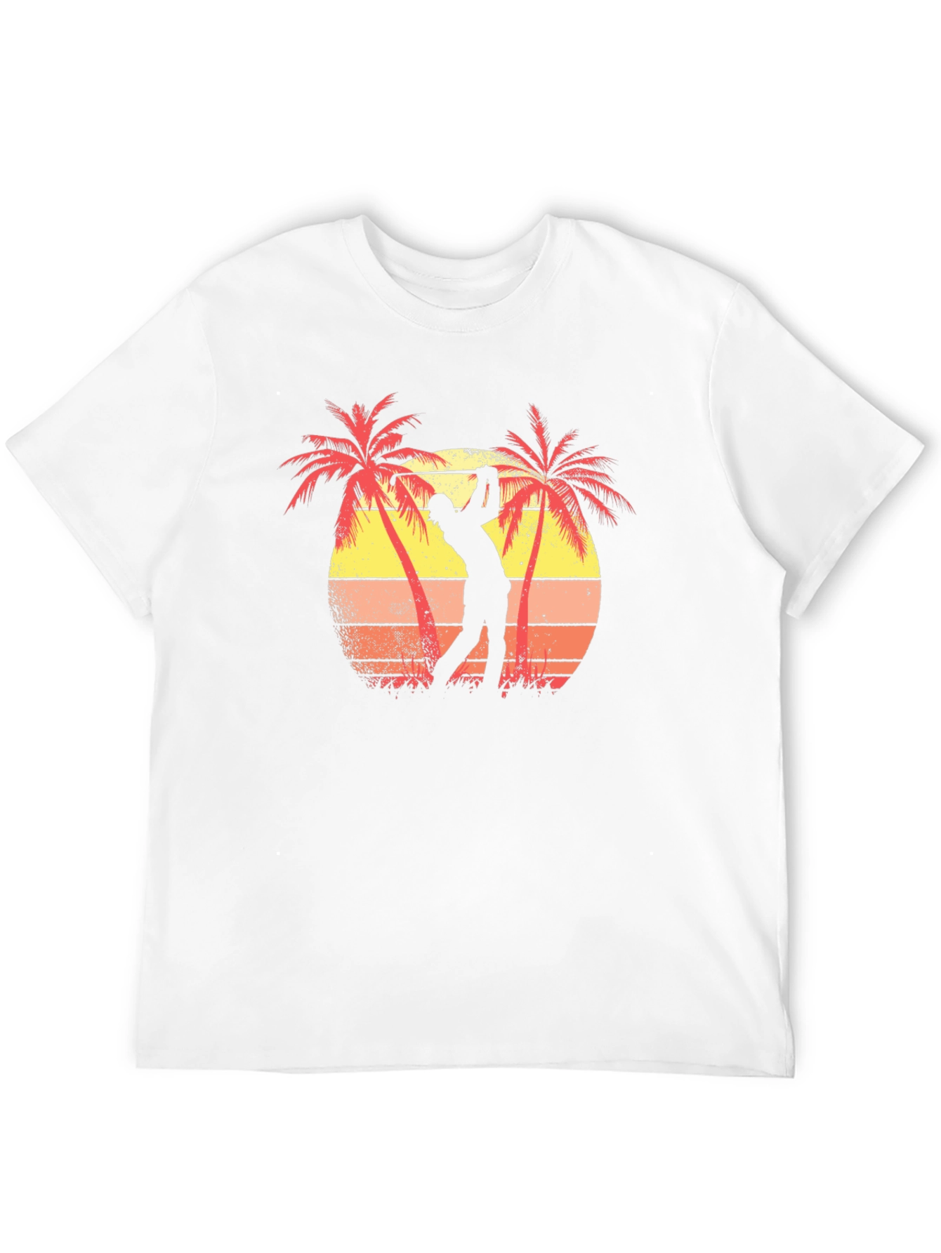 Golf Sunset Graphic T-Shirt