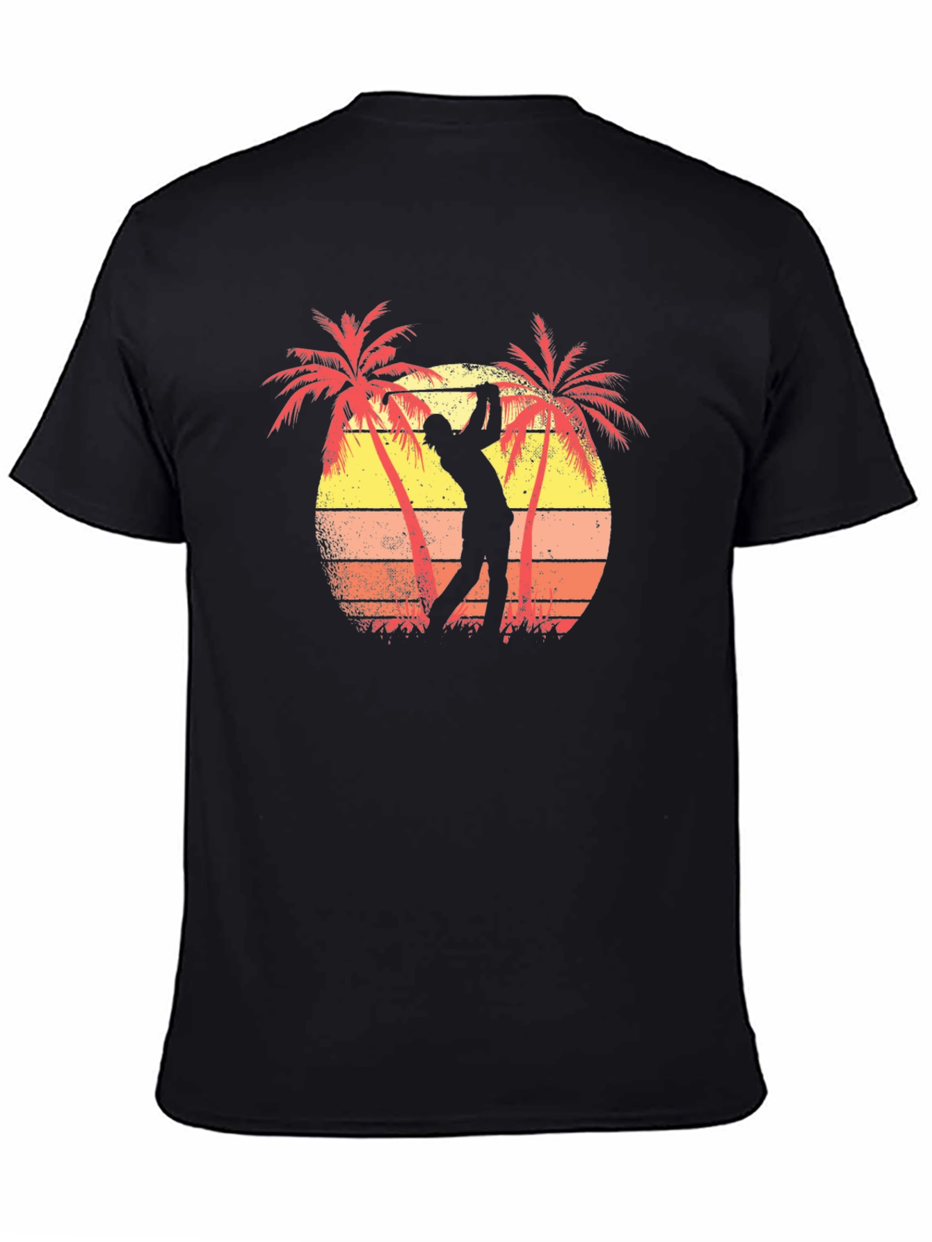 Golf Sunset Graphic T-Shirt