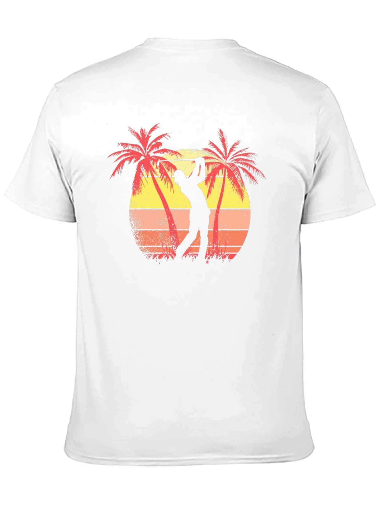 Golf Sunset Graphic T-Shirt