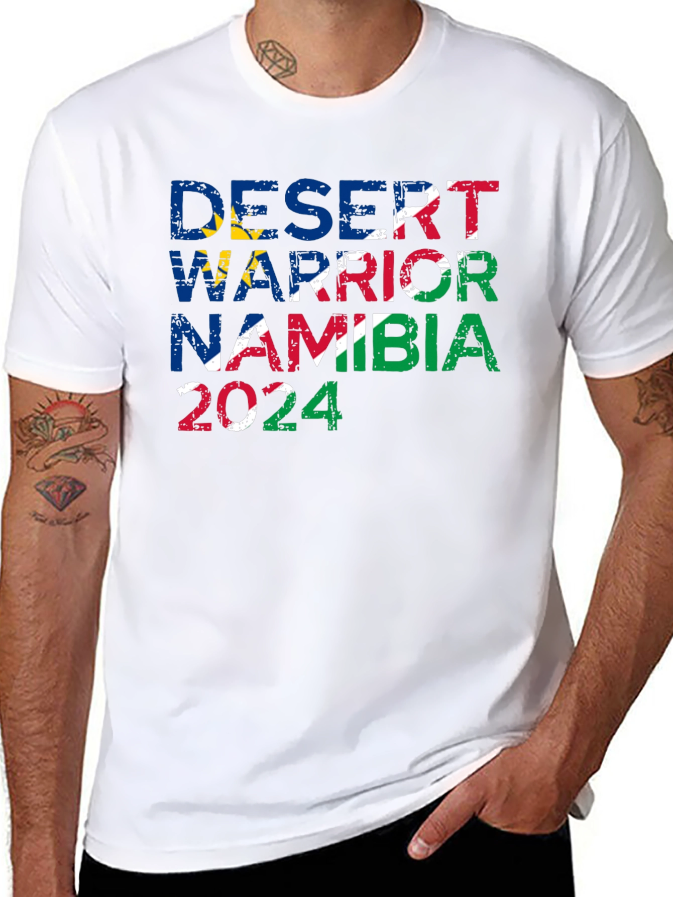 Desert Warrior Namibia 2024 Graphic T-Shirt