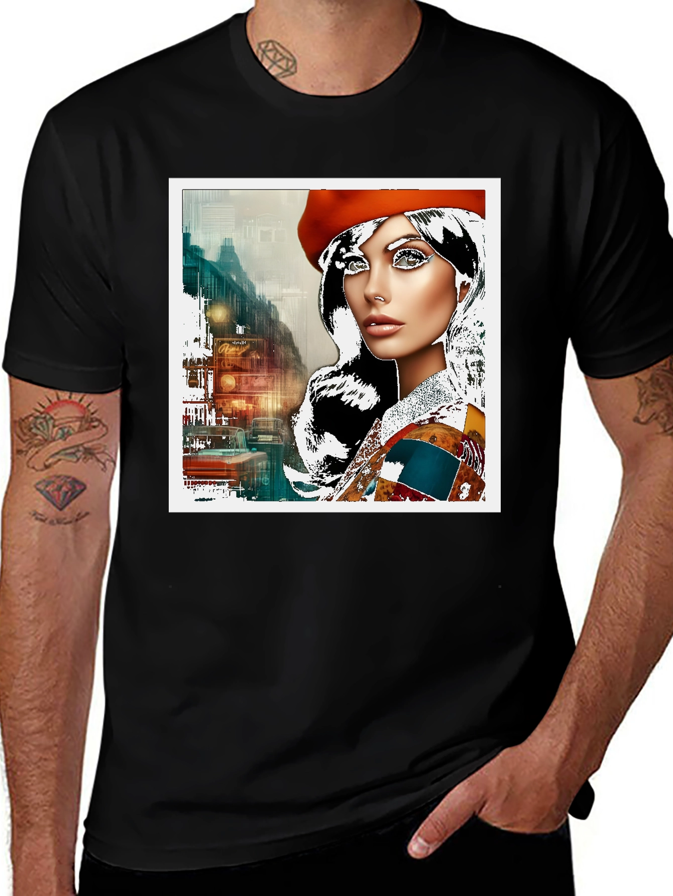 Stylish Urban Chic Graphic Tee