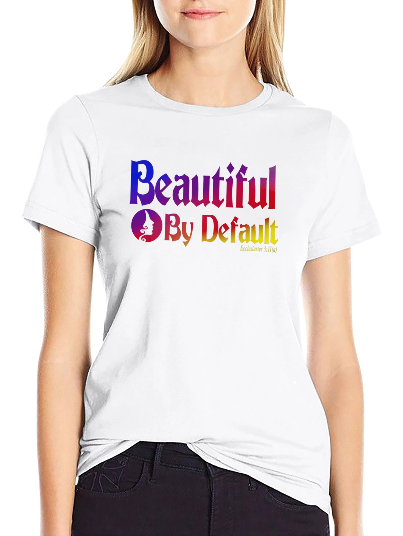 Beautiful By Default Graphic T-Shirt