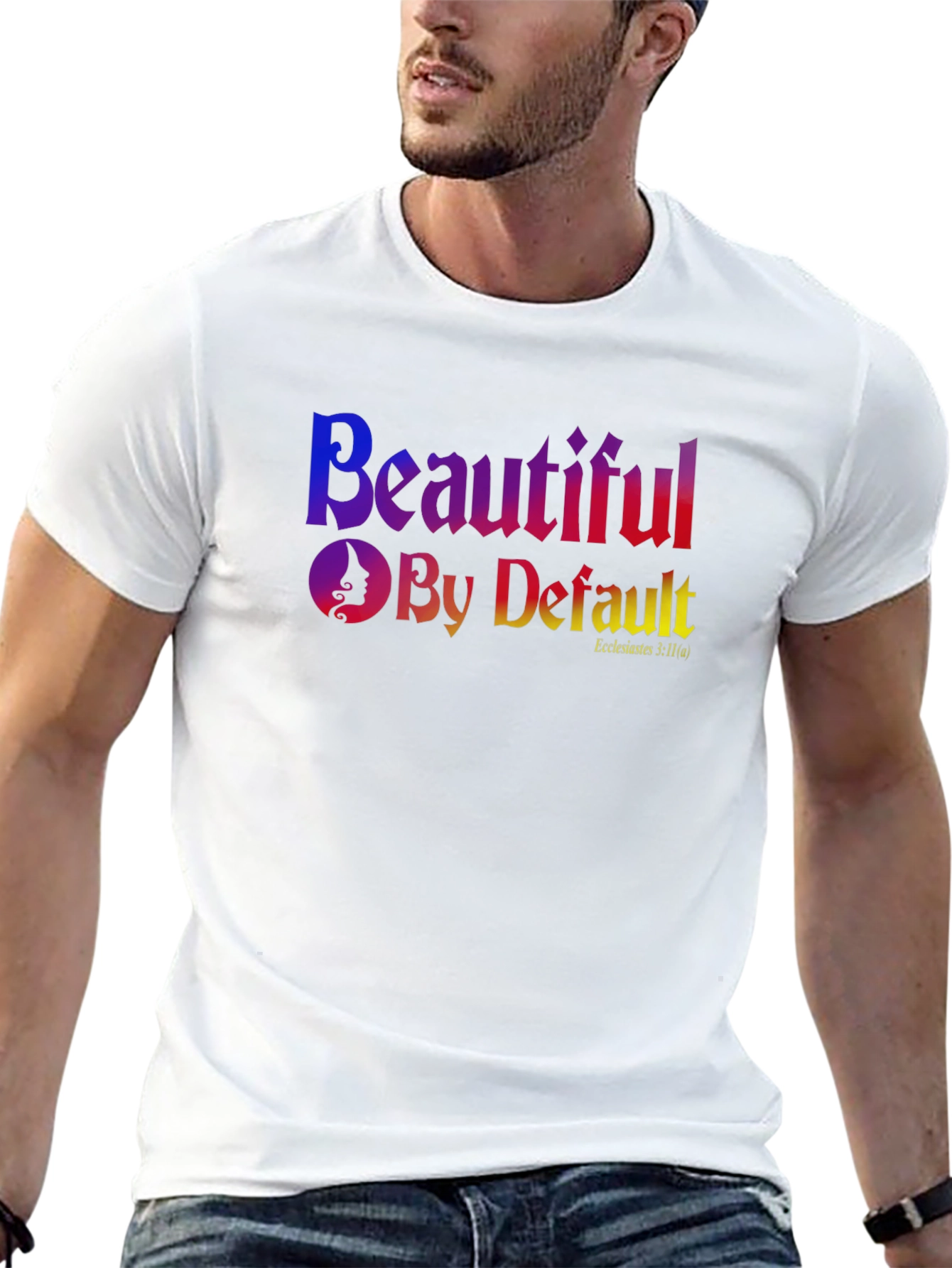 Beautiful By Default Graphic T-Shirt