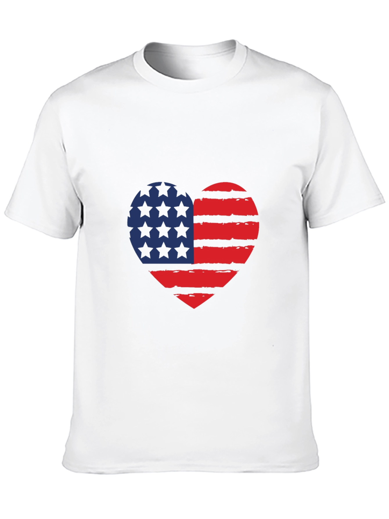 American Flag Heart T-Shirt
