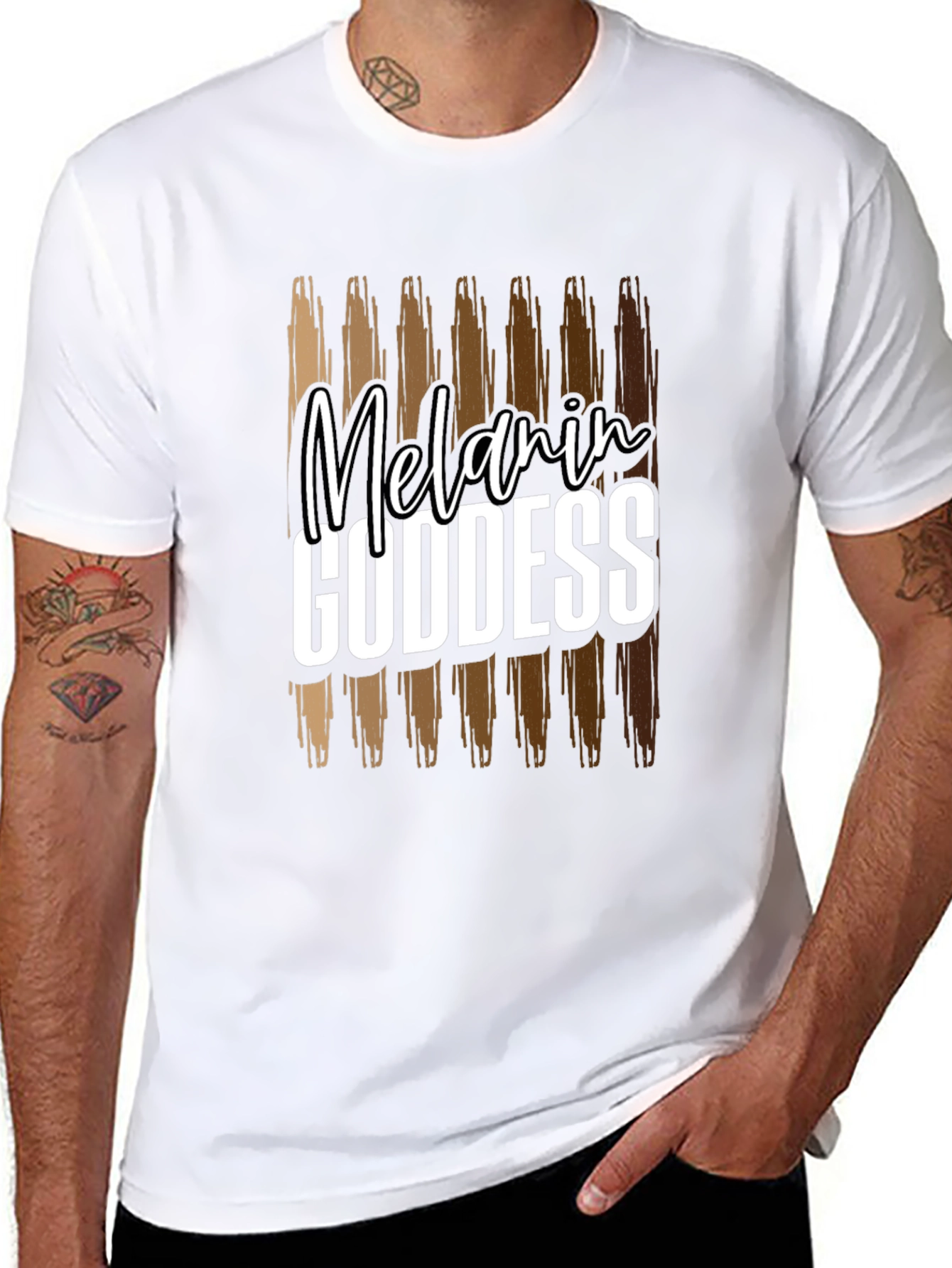 Melanin Goddess Graphic T-Shirt