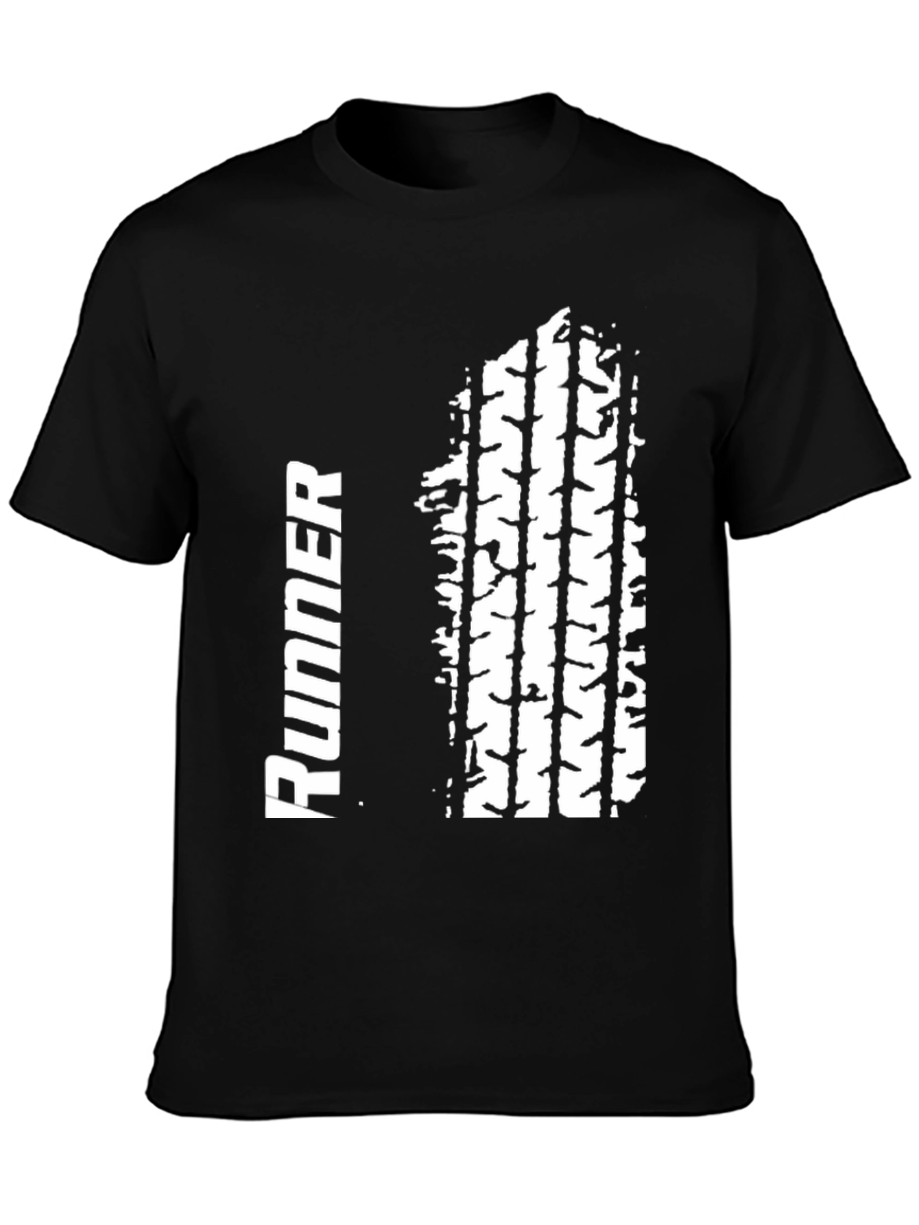 Runner Tire Tread Graphic Tee