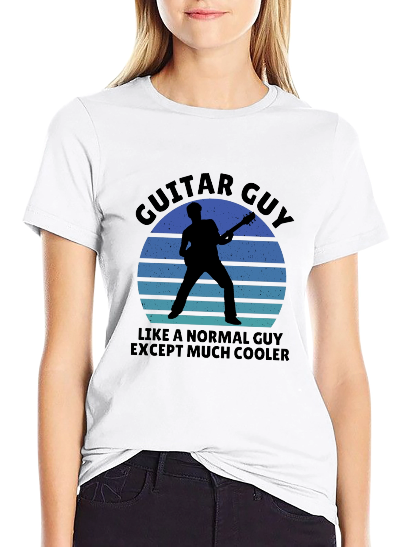 Guitar Guy T-Shirt - Musician Cool Graphic Tee