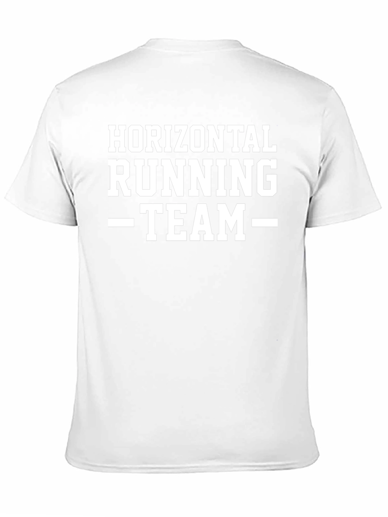 Horizontal Running Team Graphic T-Shirt