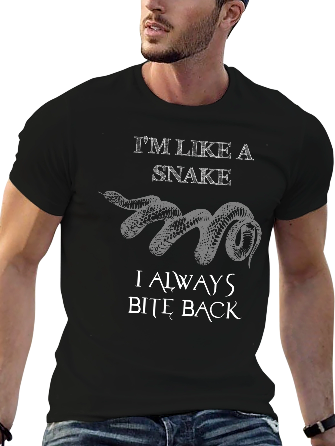 Im Like a Snake T-Shirt: Bite Back