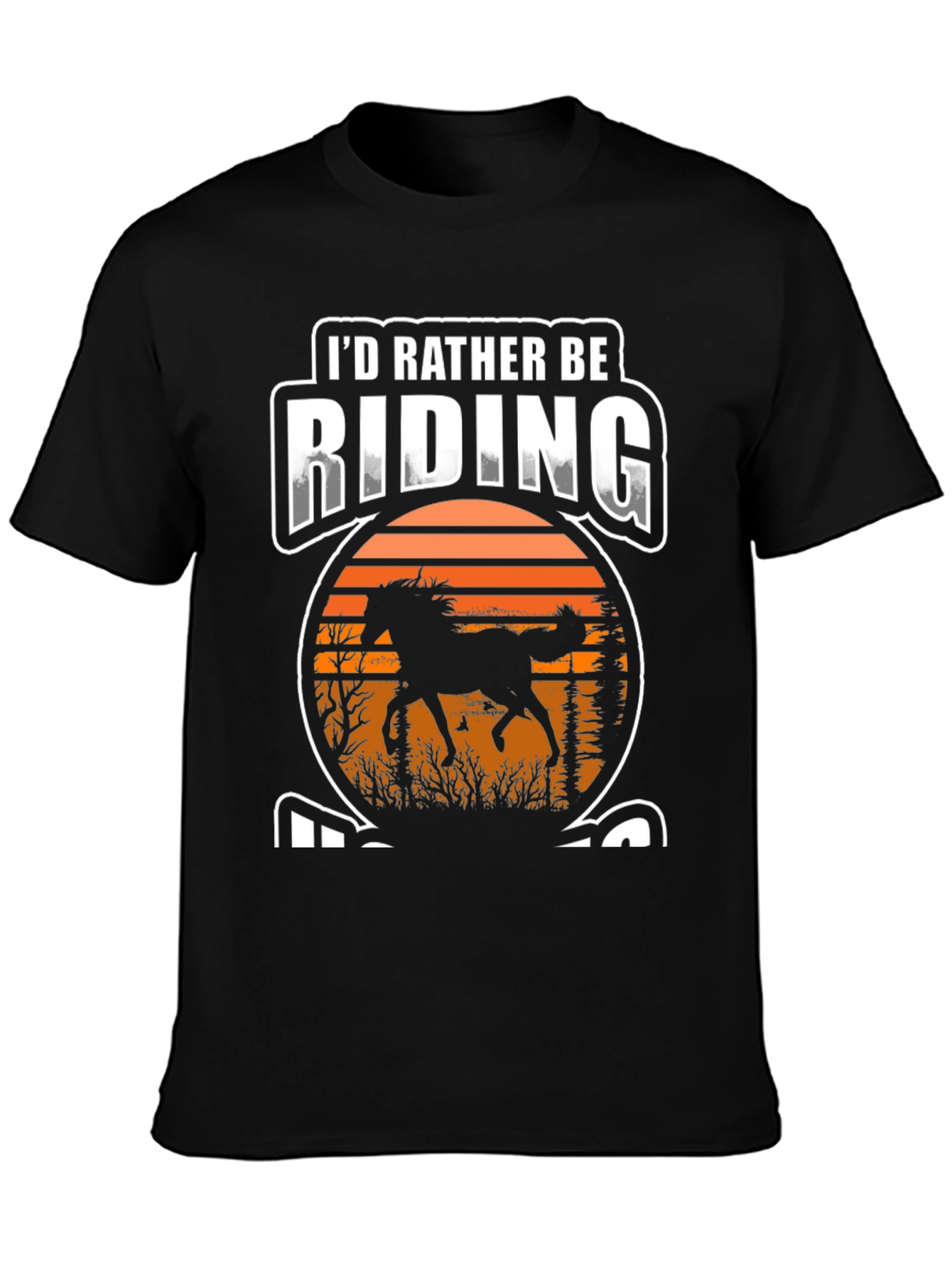 Riding Horse Graphic T-Shirt
