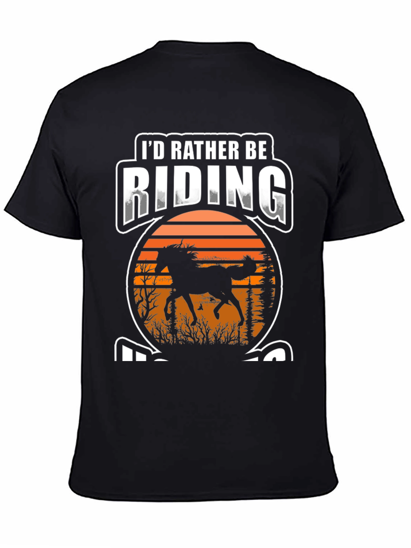 Riding Horse Graphic T-Shirt