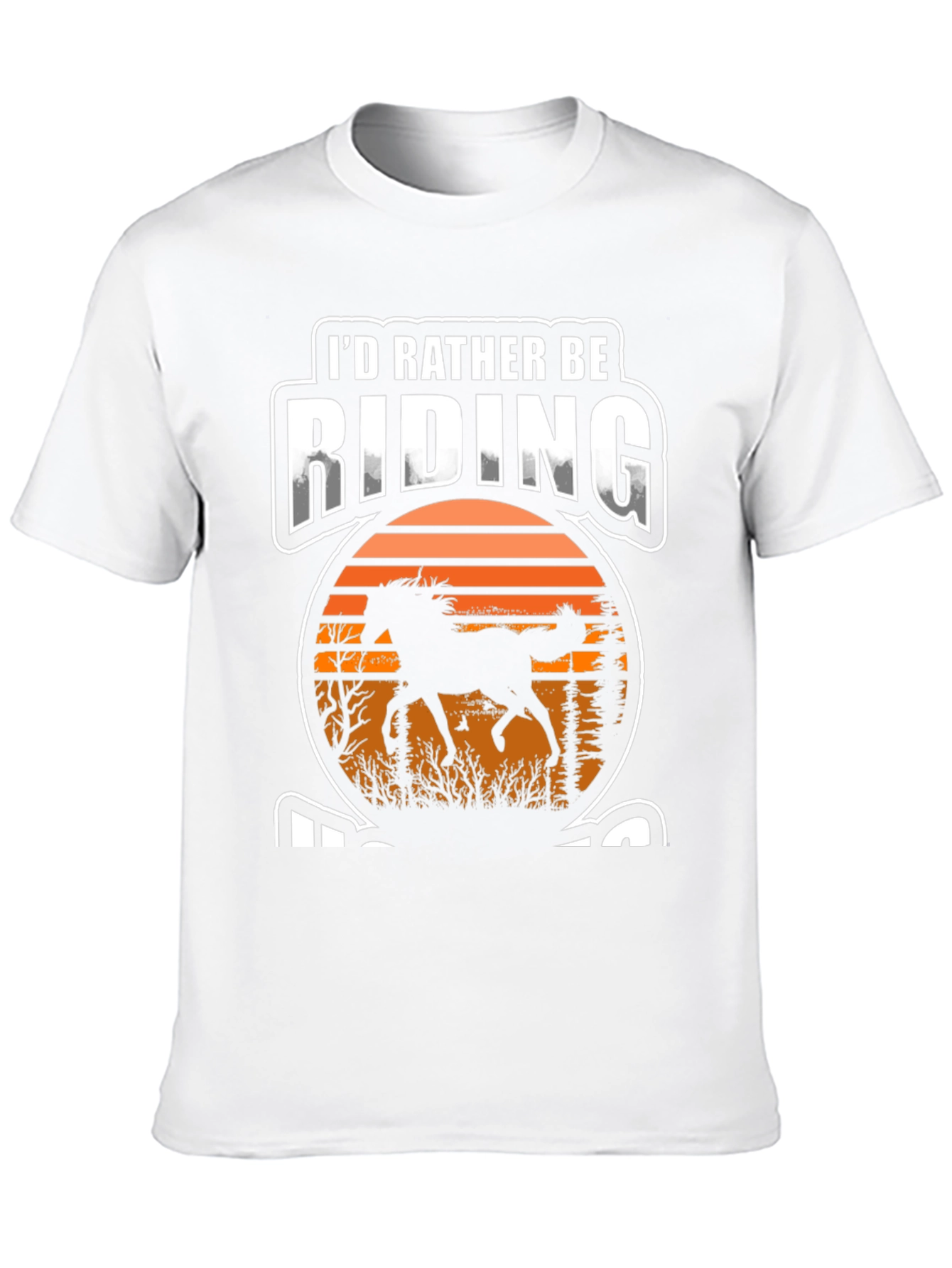 Riding Horse Graphic T-Shirt