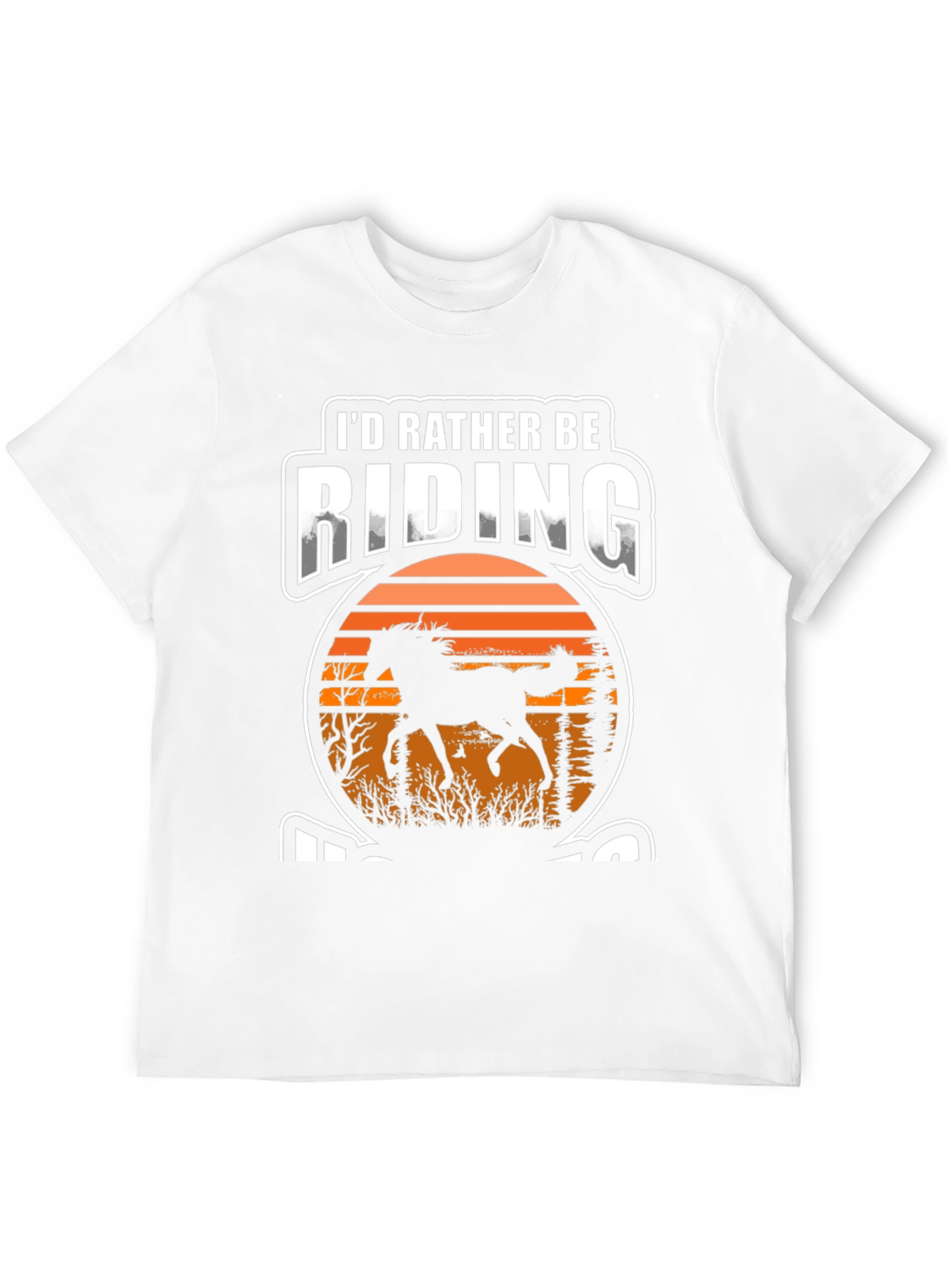 Riding Horse Graphic T-Shirt