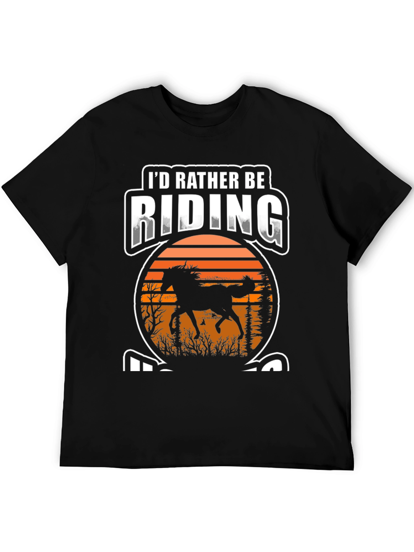 Riding Horse Graphic T-Shirt