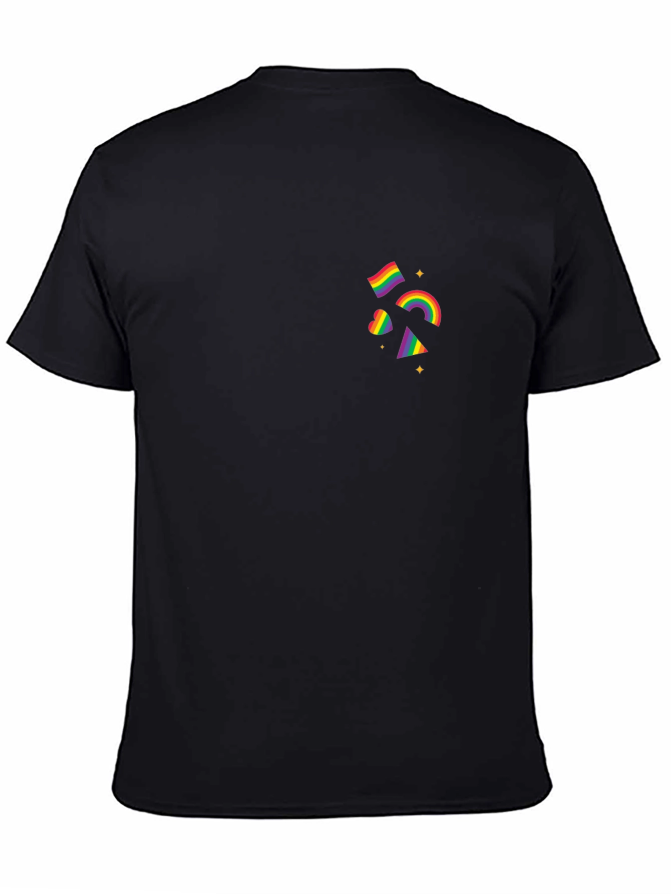 Pride Rainbow Graphic Tee