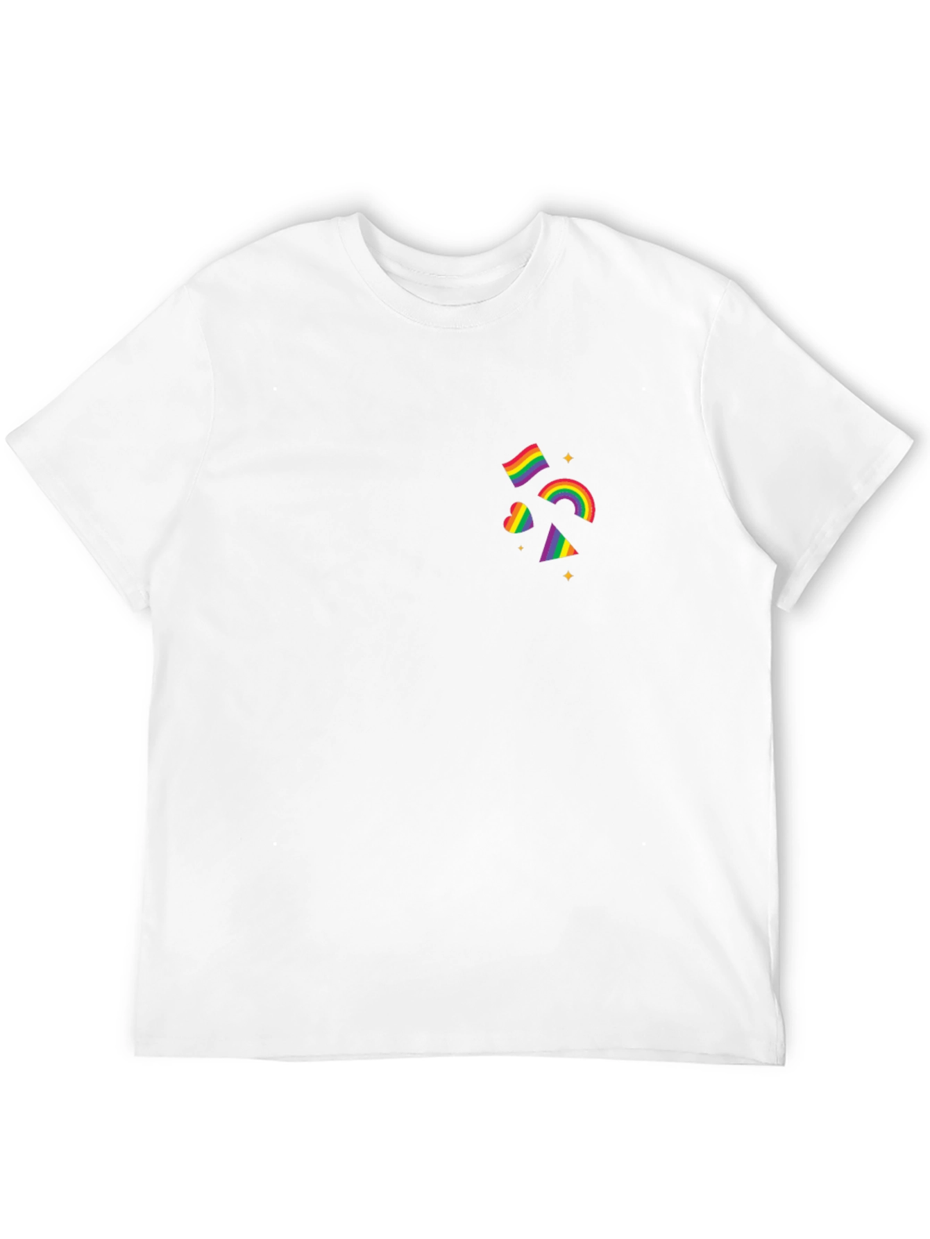 Pride Rainbow Graphic Tee