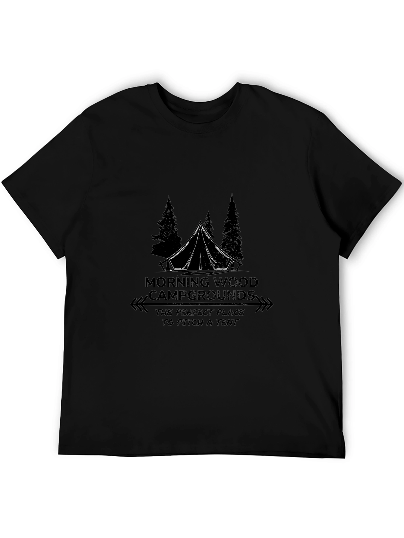 Morning Wood Campground Graphic Tee