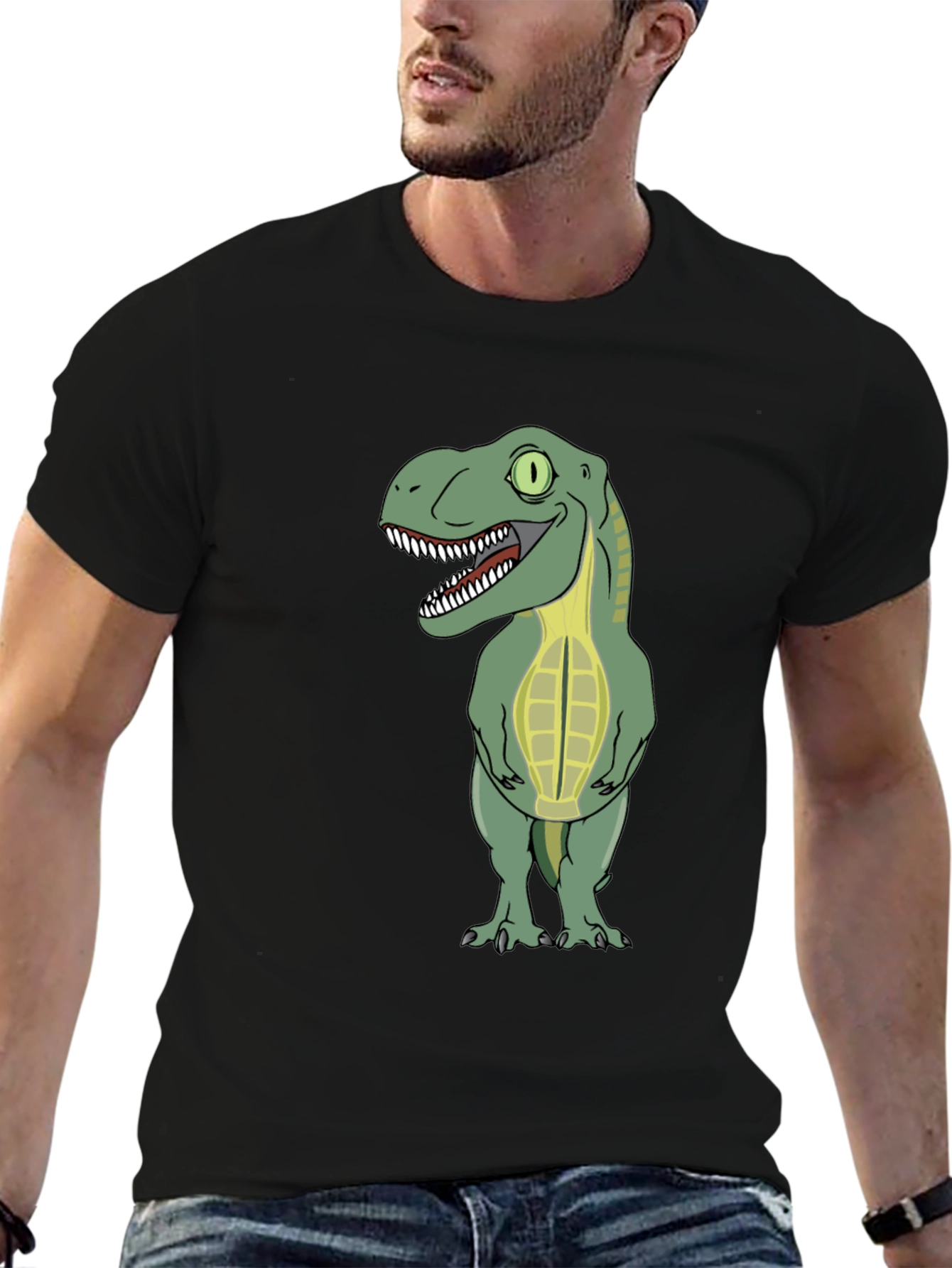 Dino T-Shirt - Cartoon T-Rex Tee